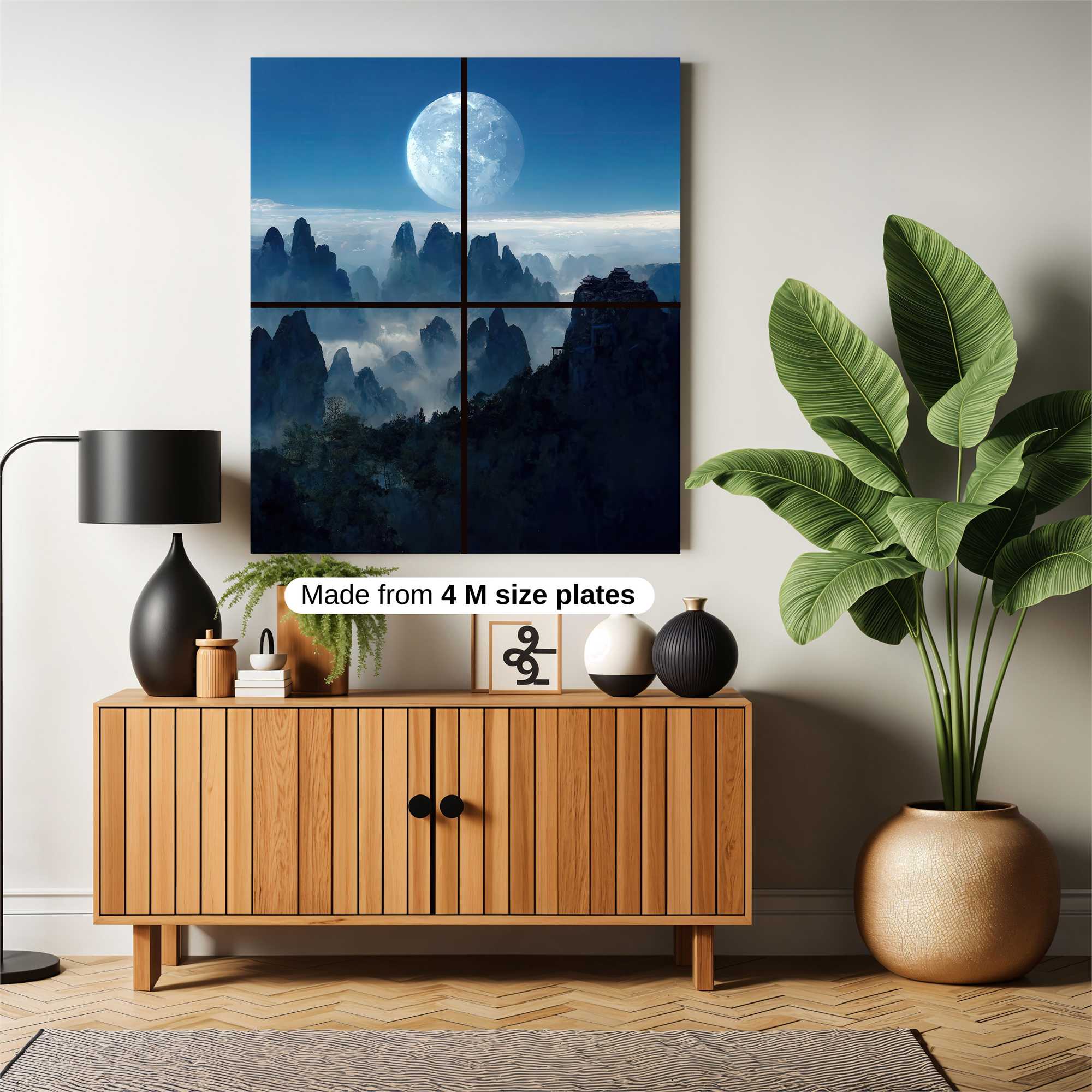 Moonlit Serenity Safe Wall Magnetic / M
