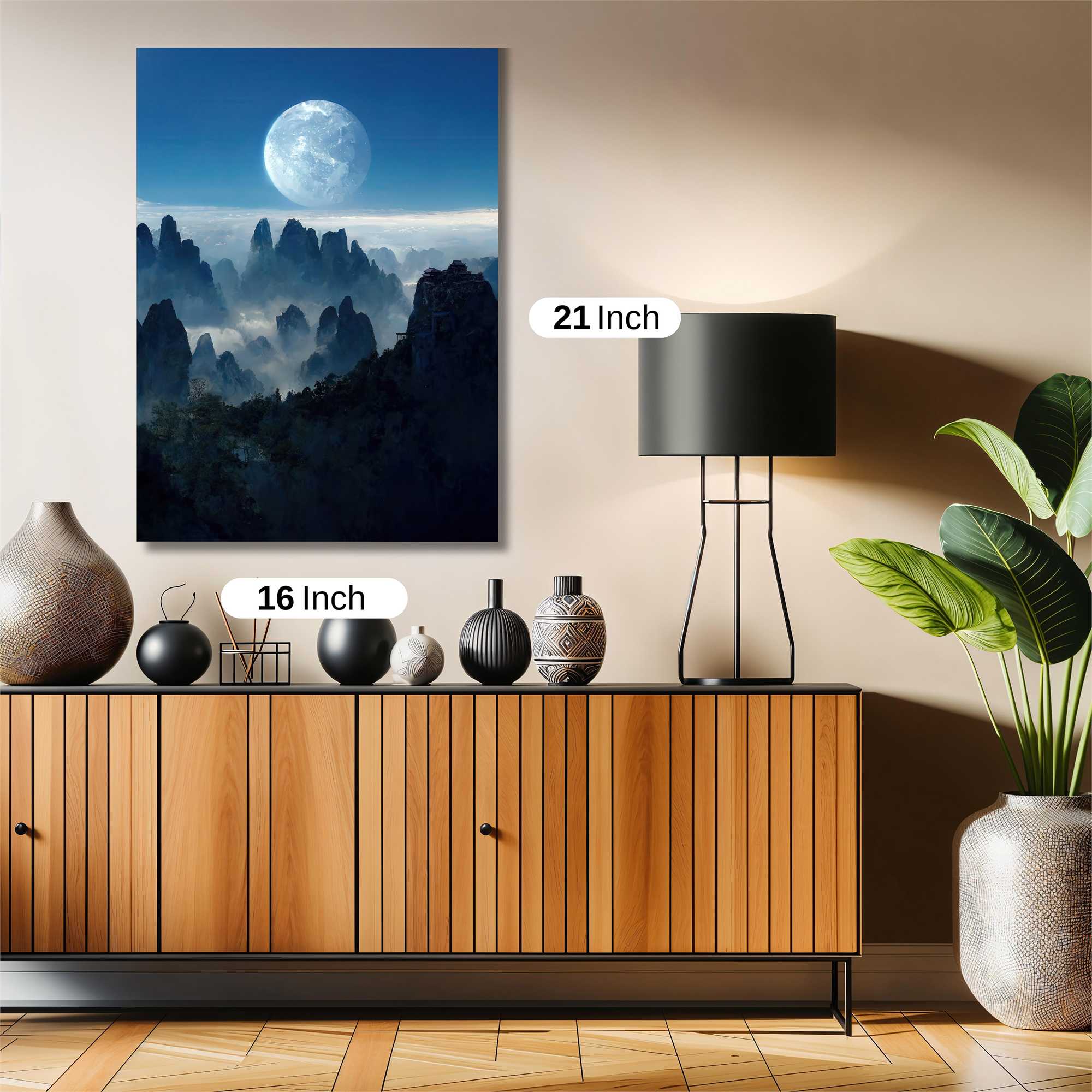 Moonlit Serenity Safe Wall Magnetic / M