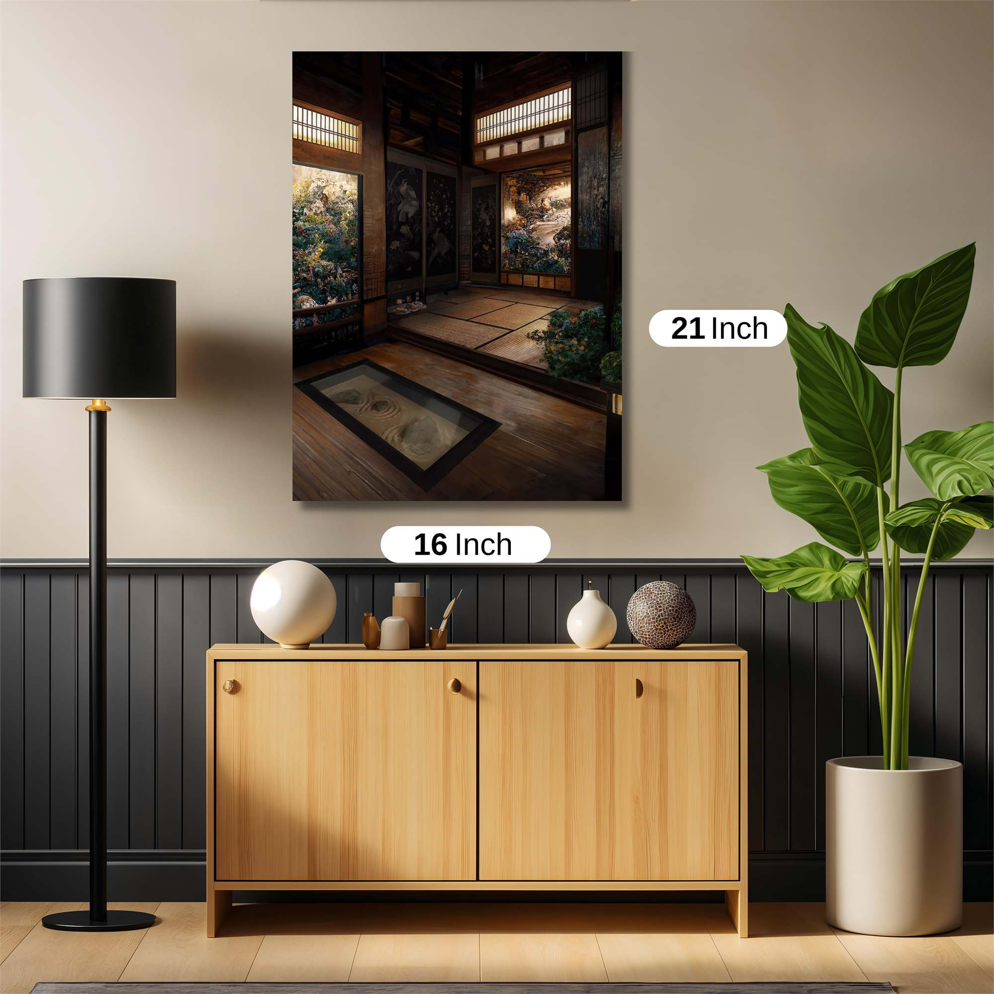 Garden Serenity Safe Wall Magnetic / M