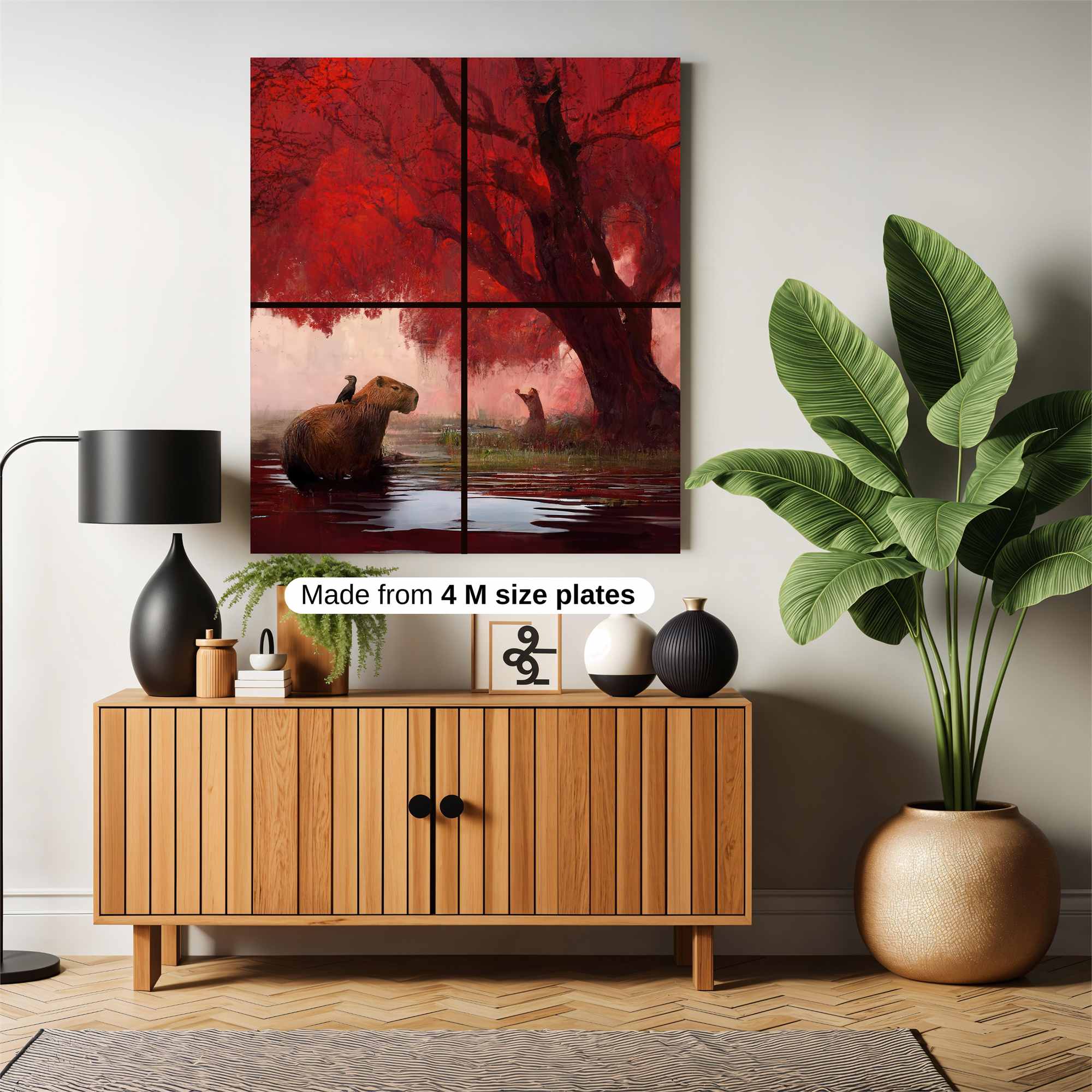 Capybara Serenity Safe Wall Magnetic / M
