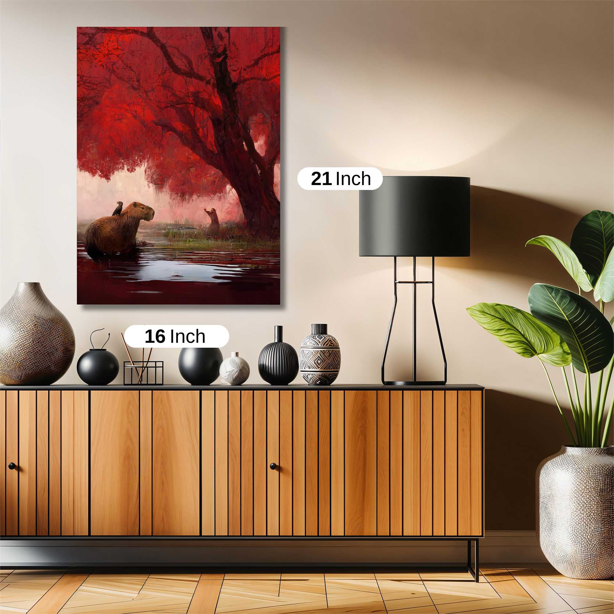 Capybara Serenity Safe Wall Magnetic / M