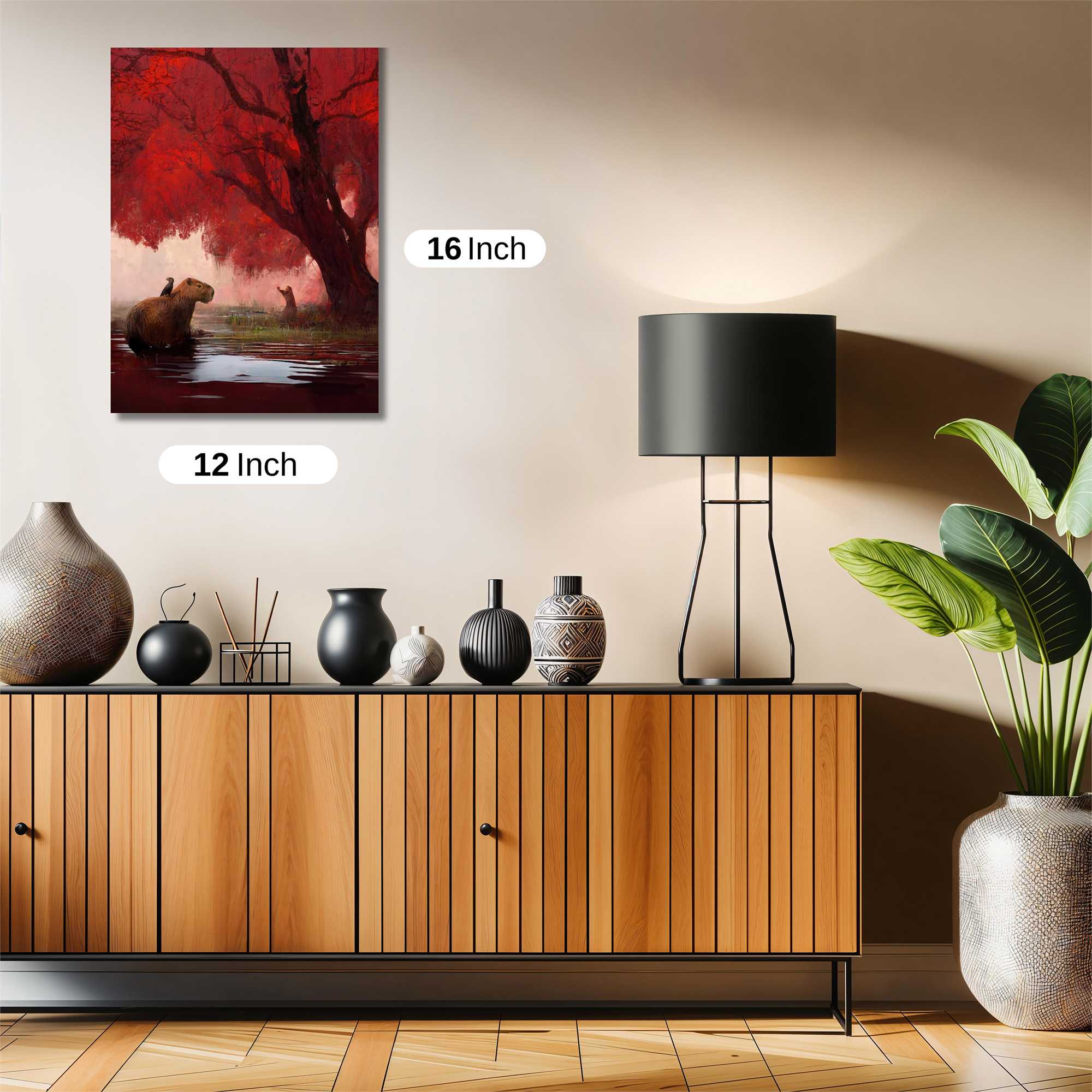 Capybara Serenity Safe Wall Magnetic / M