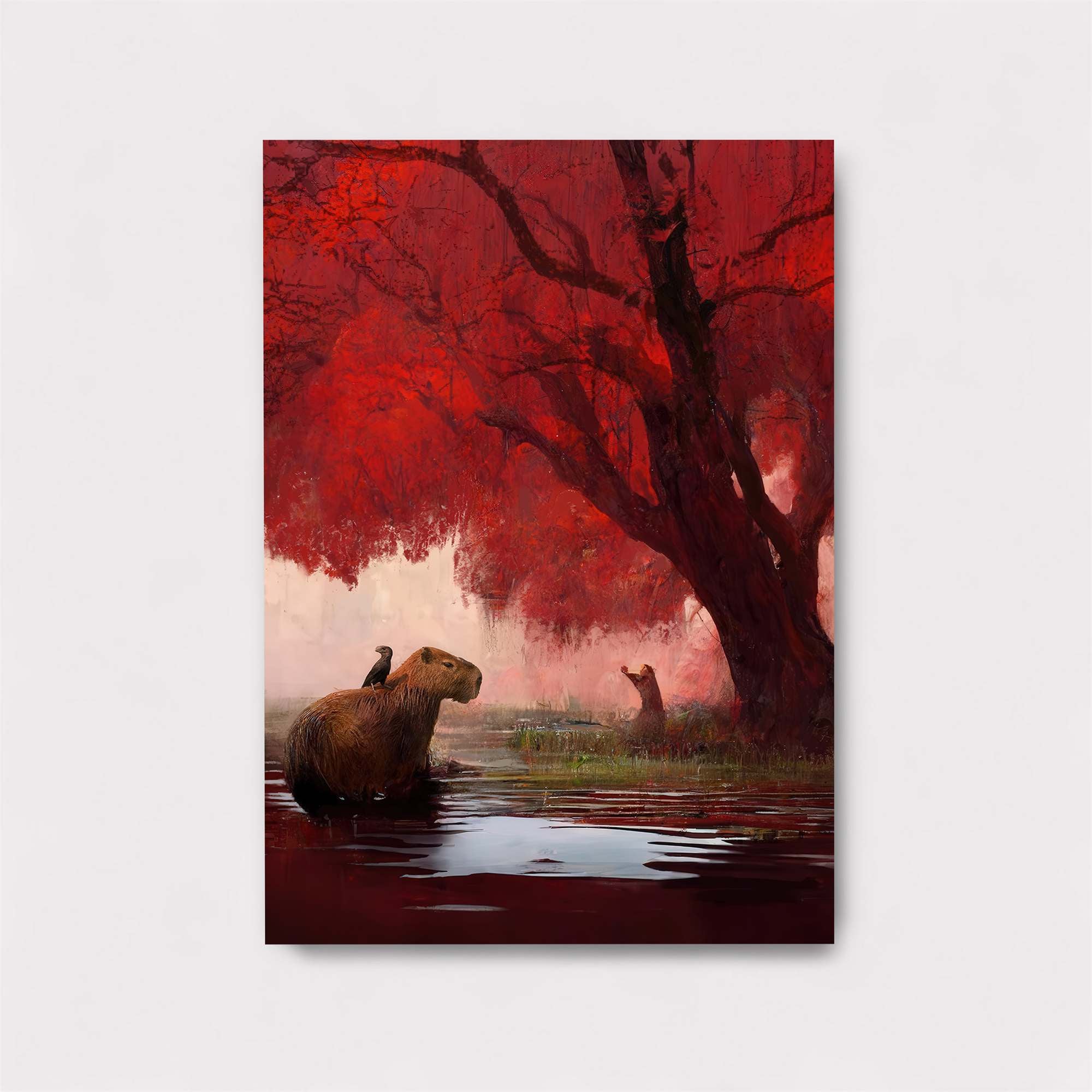 Capybara Serenity Safe Wall Magnetic / M