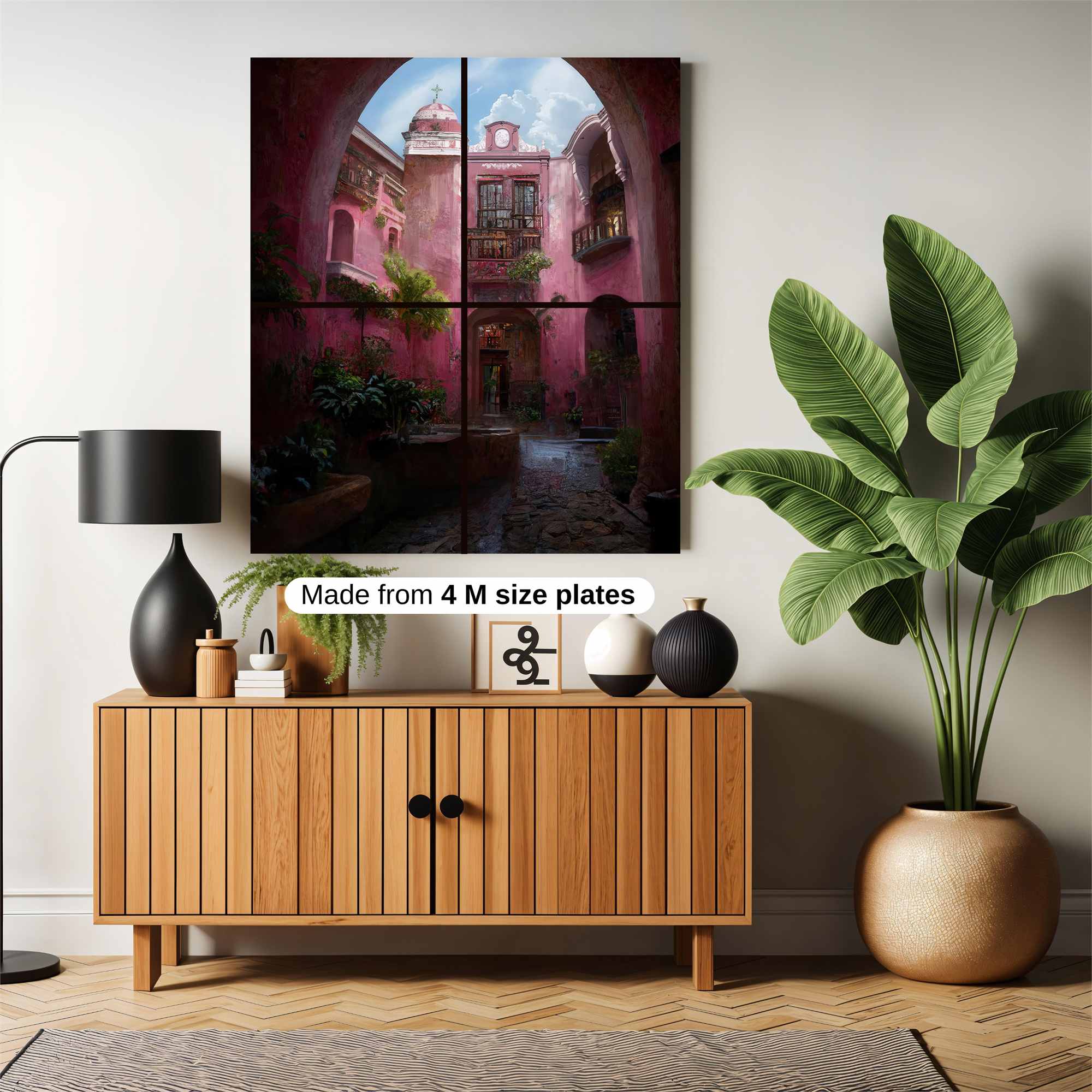 Pink Serenity Safe Wall Magnetic / M