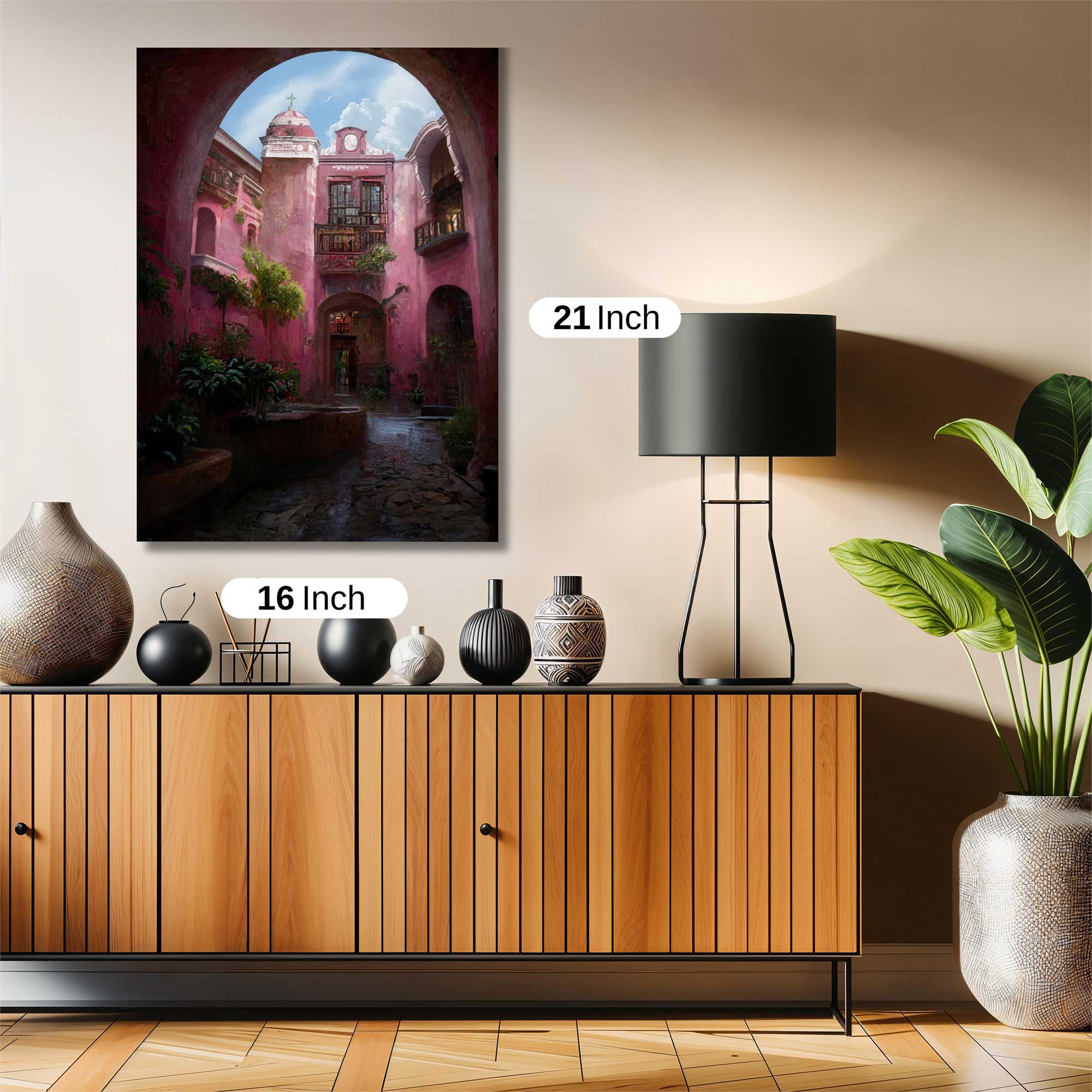 Pink Serenity Safe Wall Magnetic / M