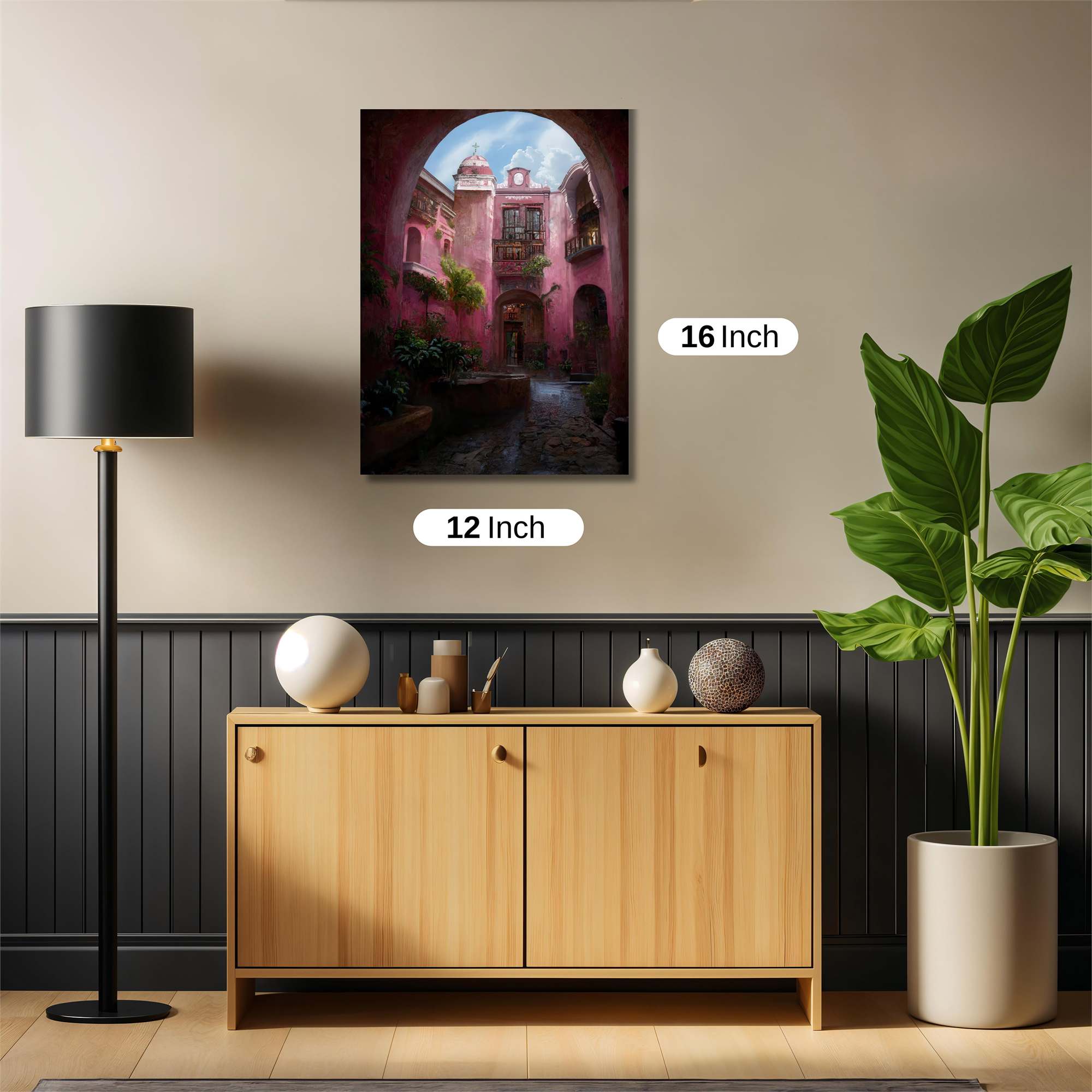 Pink Serenity Safe Wall Magnetic / M