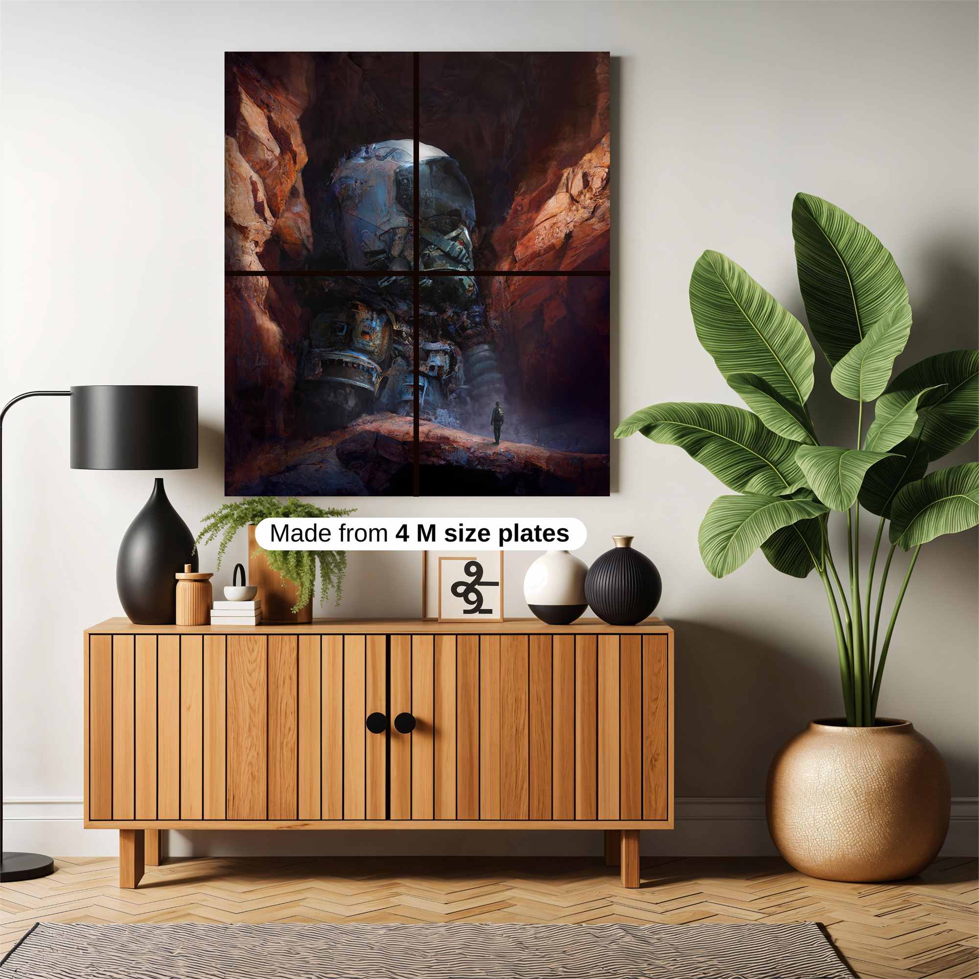 Giant Solitude Safe Wall Magnetic / M