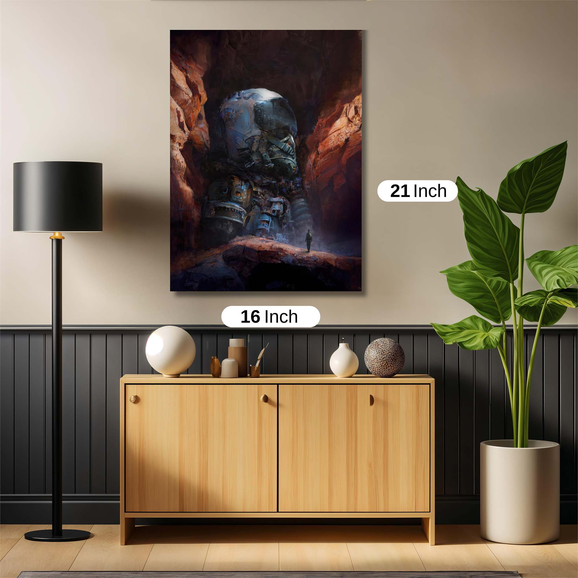 Giant Solitude Safe Wall Magnetic / M