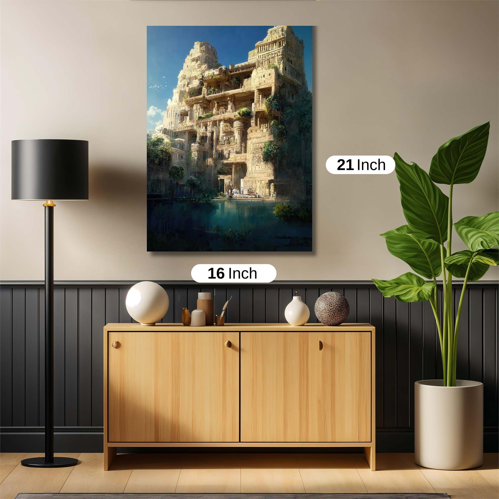 Temple Serenity Safe Wall Magnetic / M