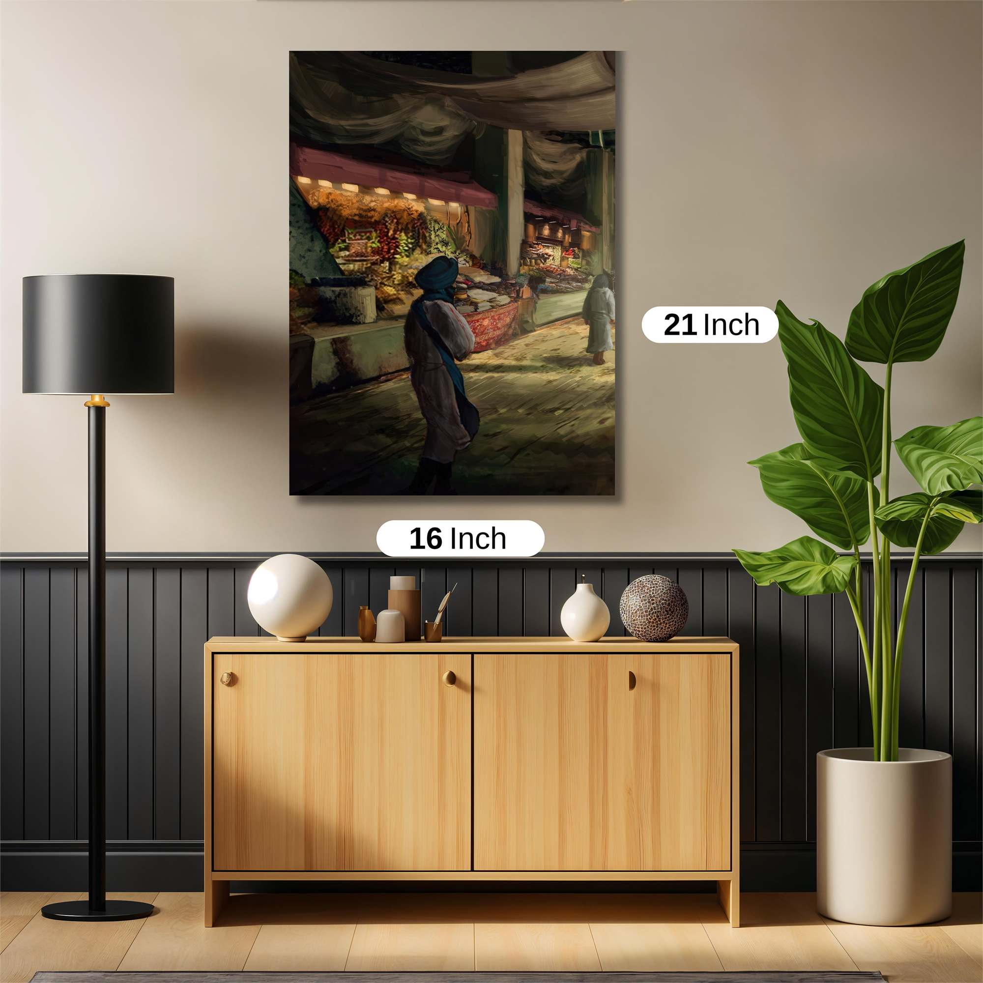 Market Twilight Safe Wall Magnetic / M