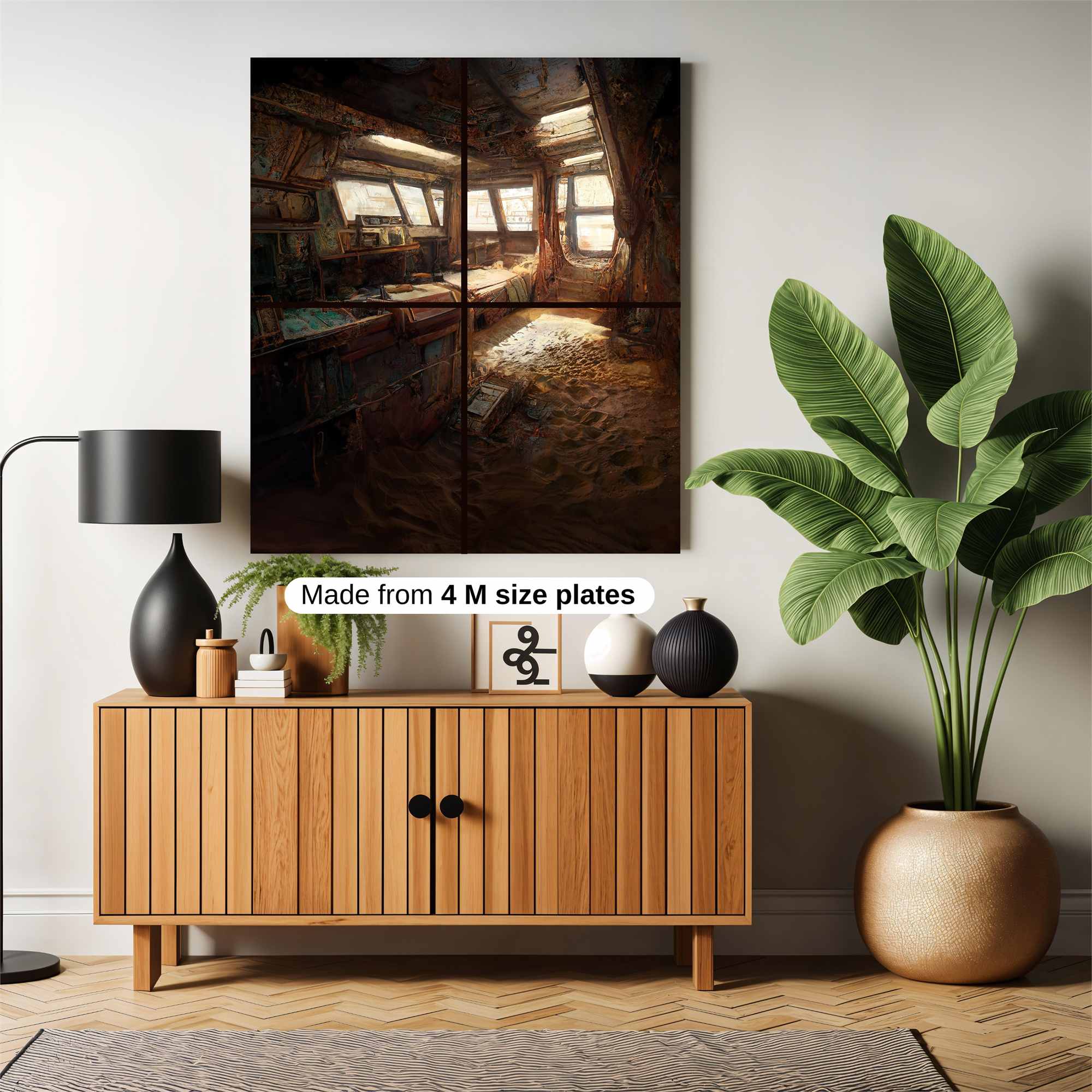 Shipwrecked Serenity Safe Wall Magnetic / M