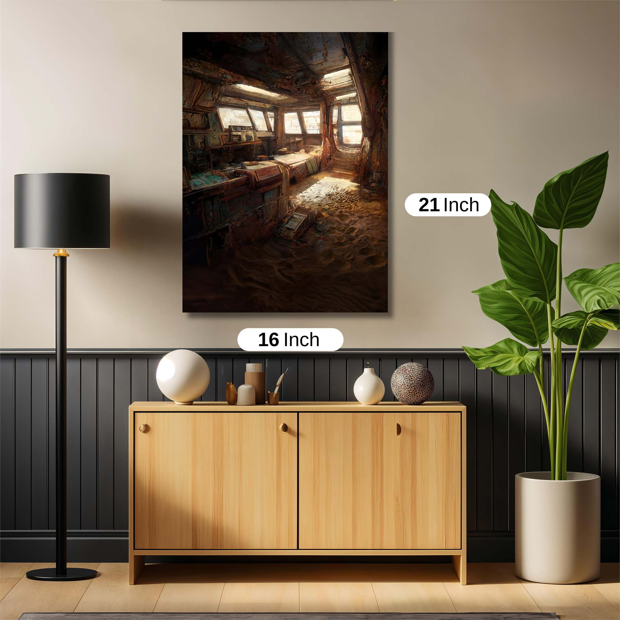 Shipwrecked Serenity Safe Wall Magnetic / M