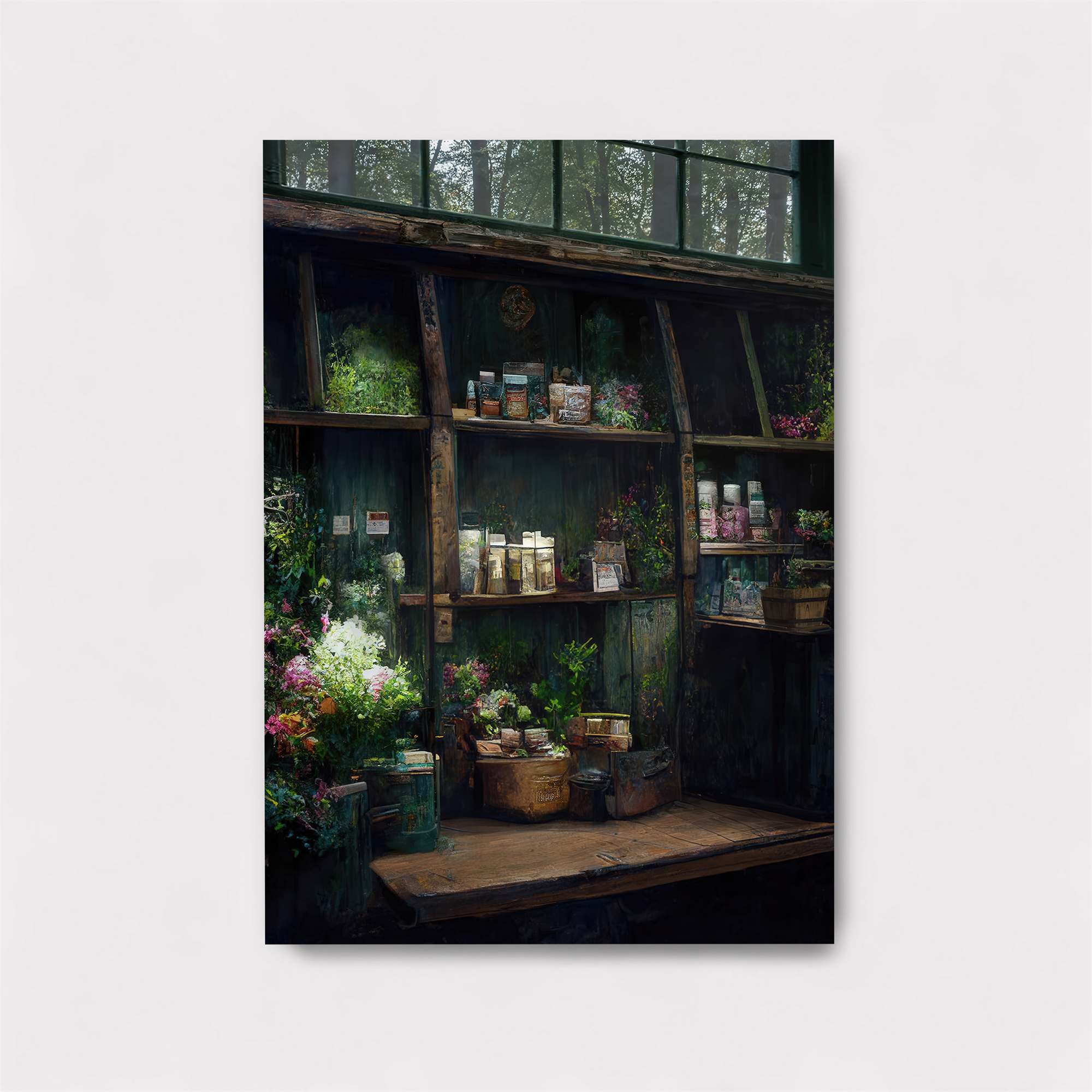 Floral Haven Safe Wall Magnetic / M