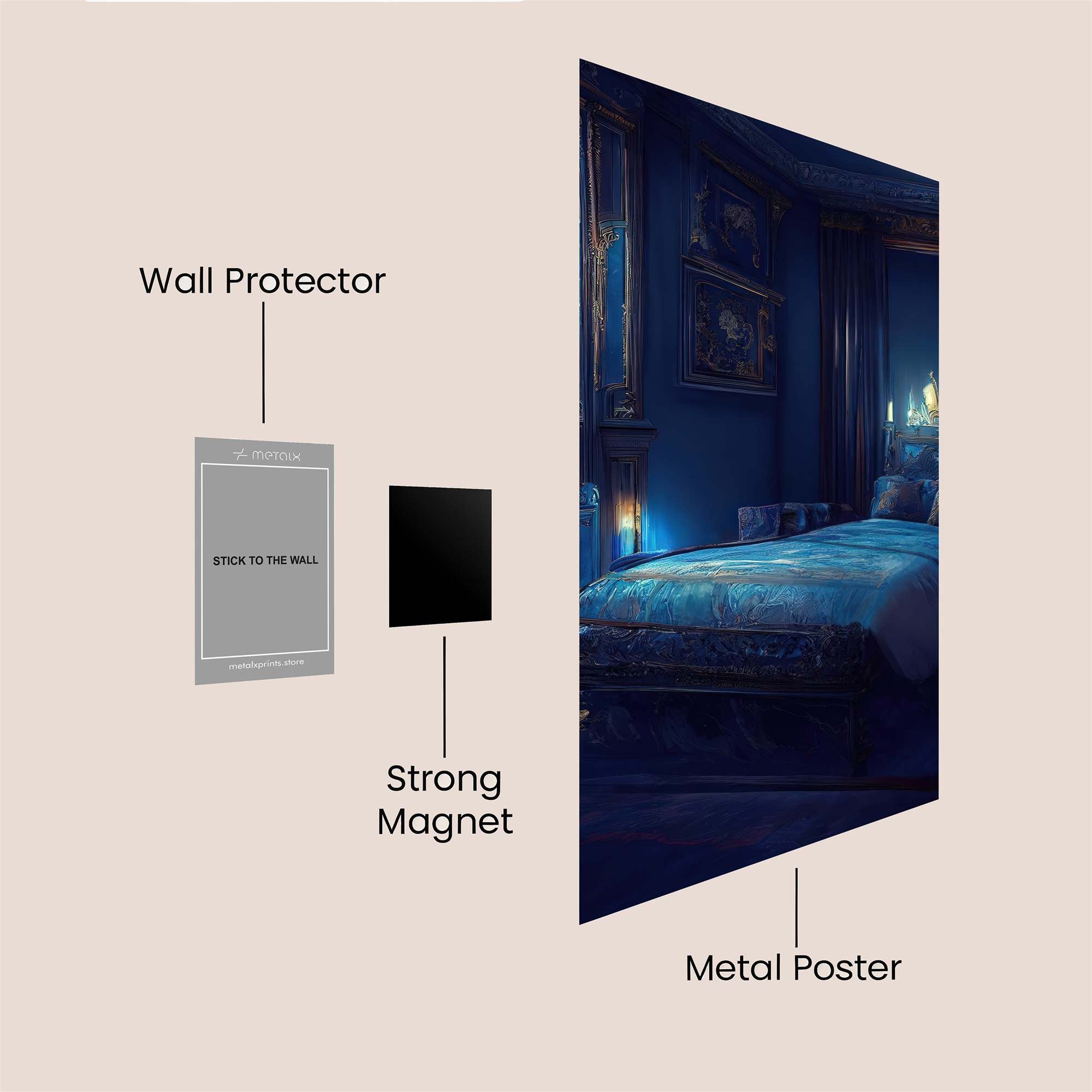 Mystery Enclave Safe Wall Magnetic / M