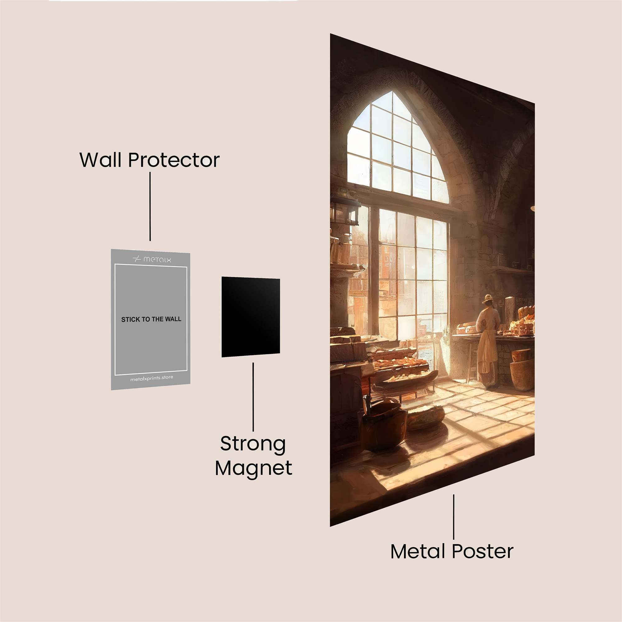 Bakery Serenity Safe Wall Magnetic / M