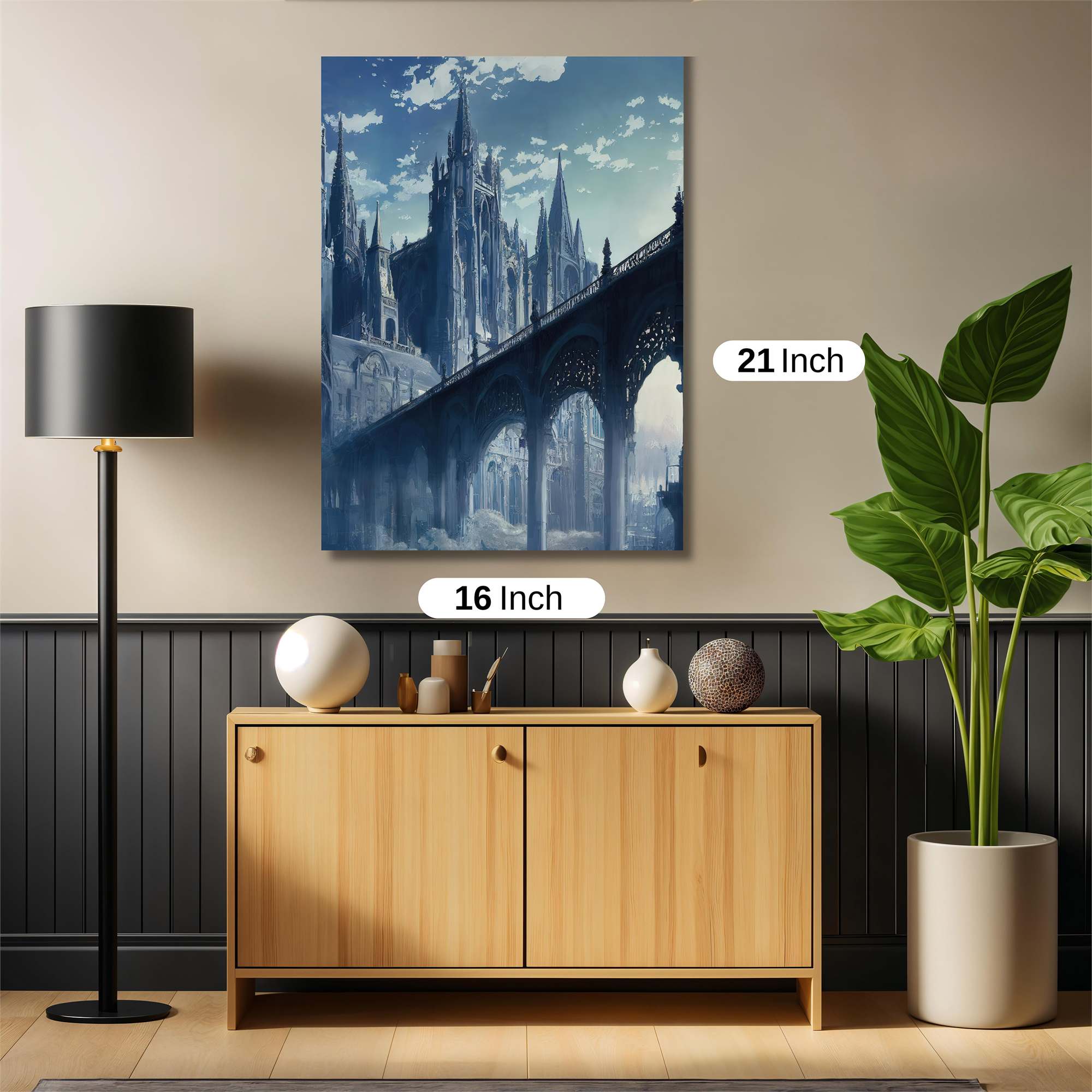 Gothic Serenity Safe Wall Magnetic / M