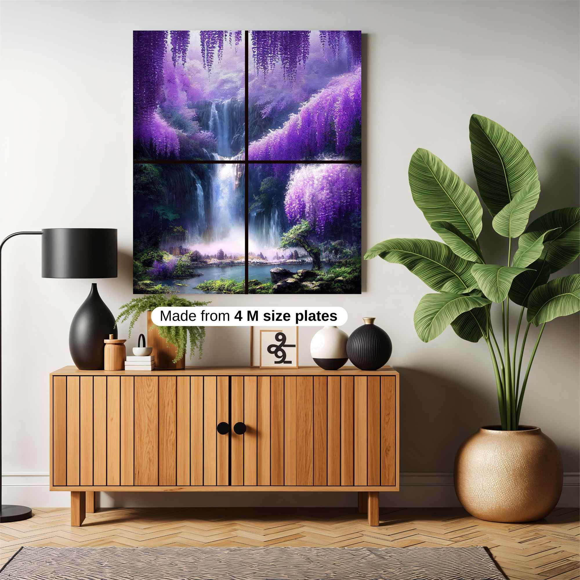 Wisteria Whimsy Safe Wall Magnetic / M