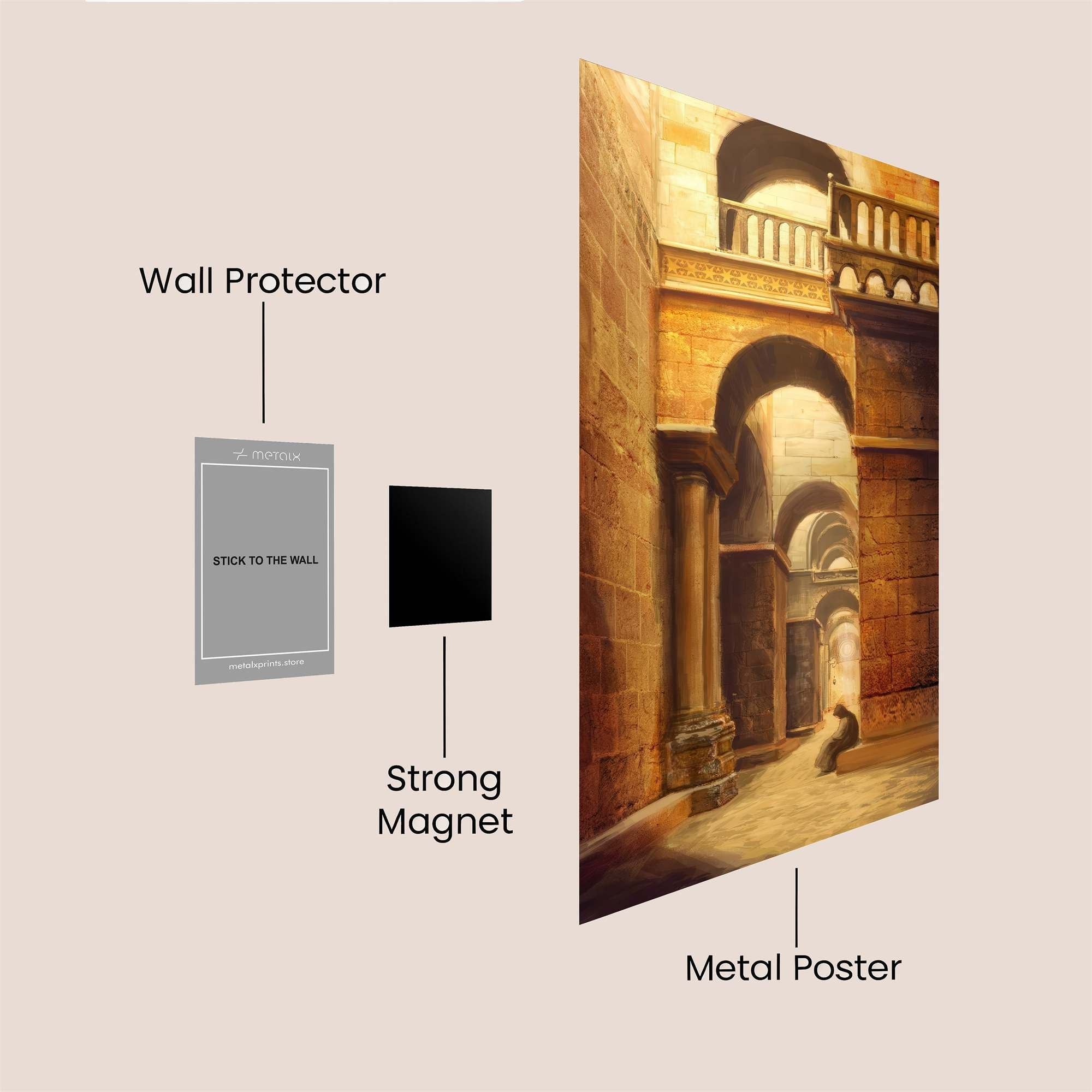 Monastery Serenity Safe Wall Magnetic / M