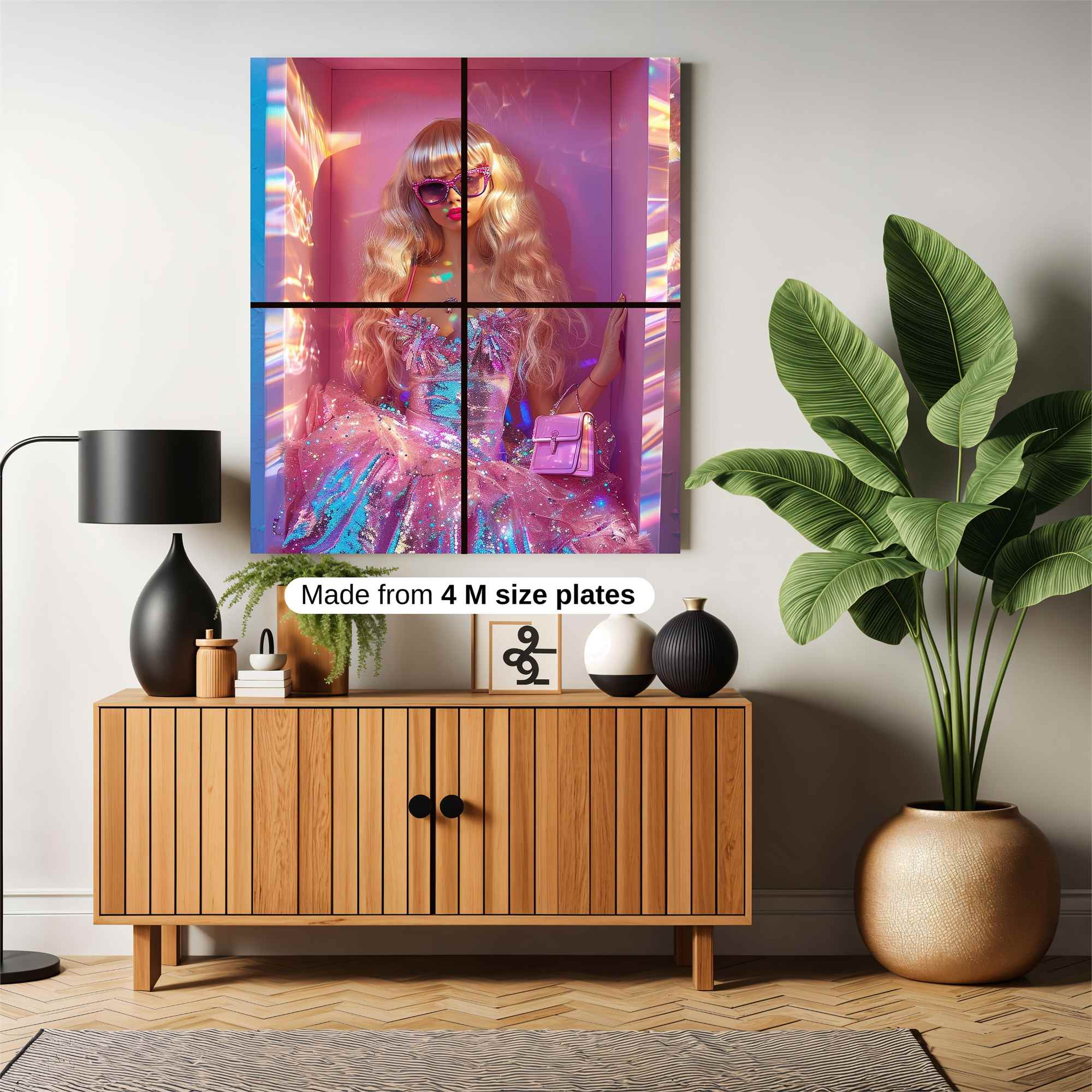 Barbie Dream Safe Wall Magnetic / M