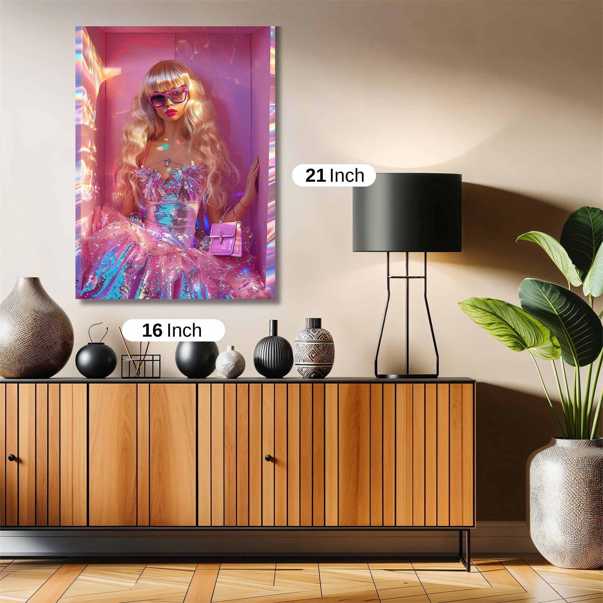 Barbie Dream Safe Wall Magnetic / M