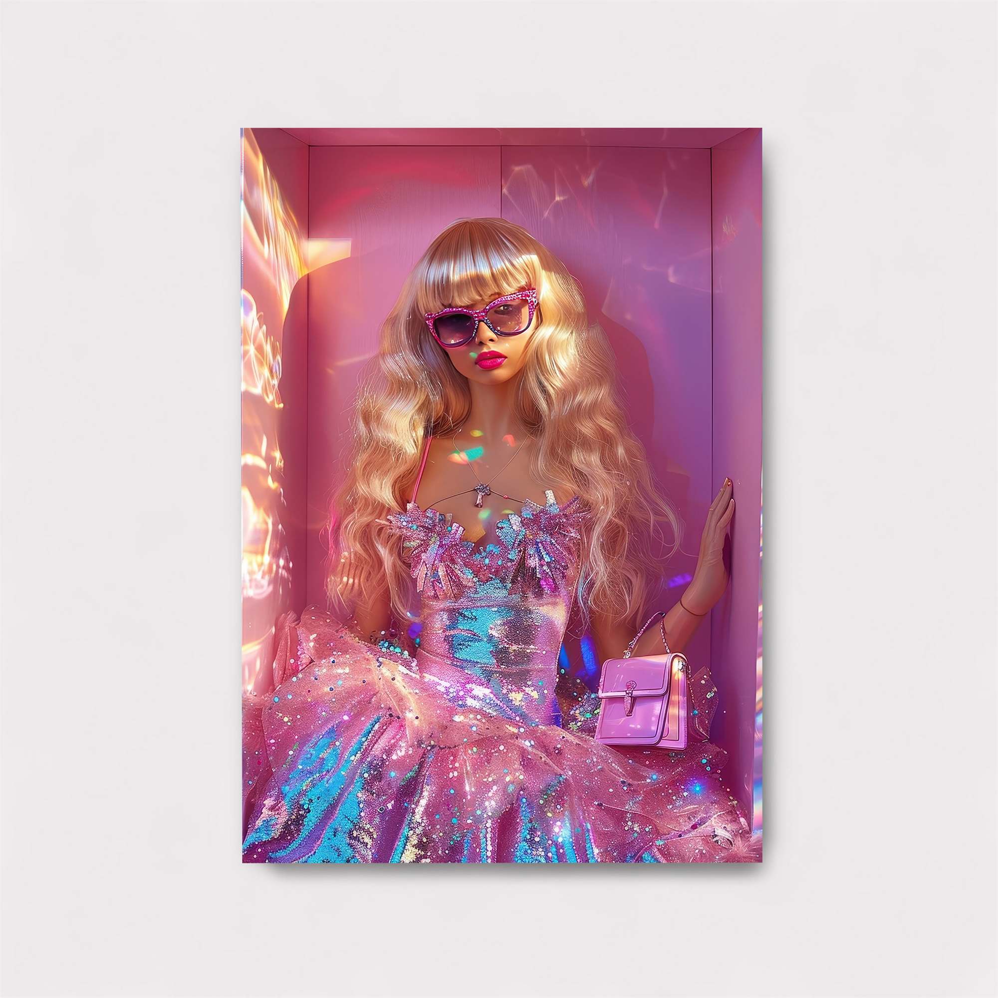 Barbie Dream Safe Wall Magnetic / M