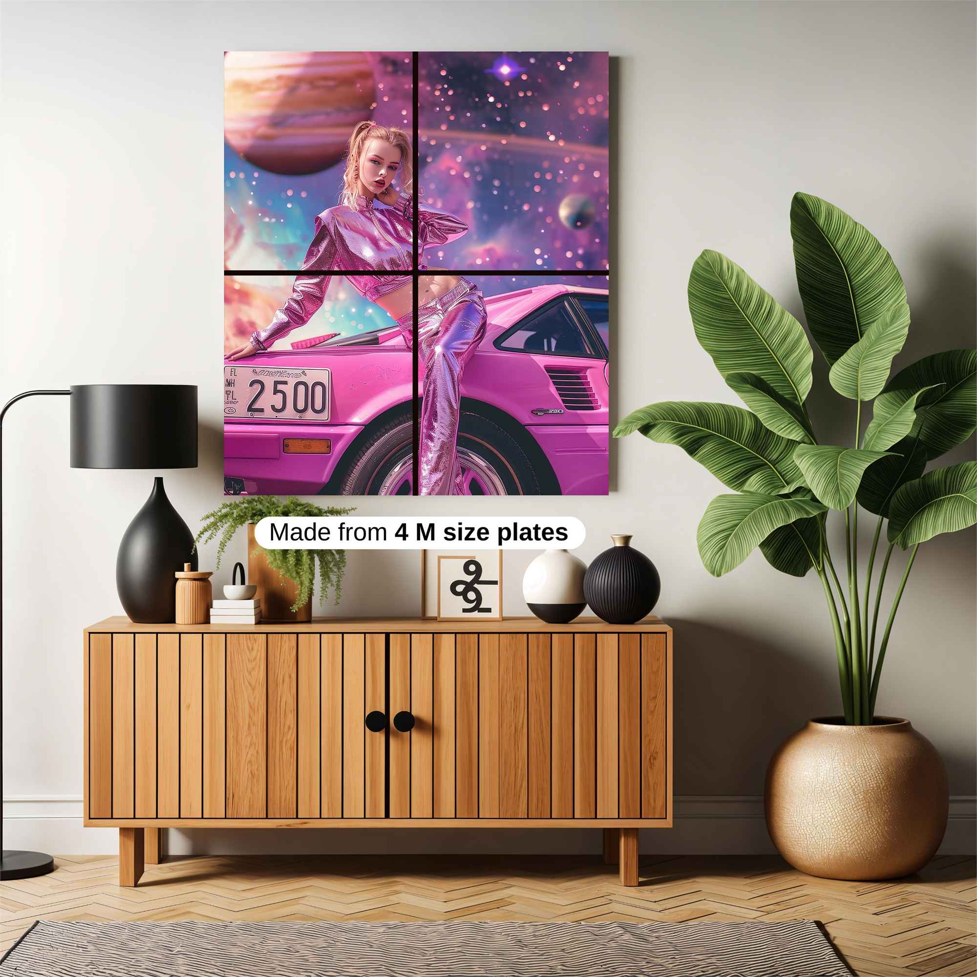 Cosmic Vibe Safe Wall Magnetic / M