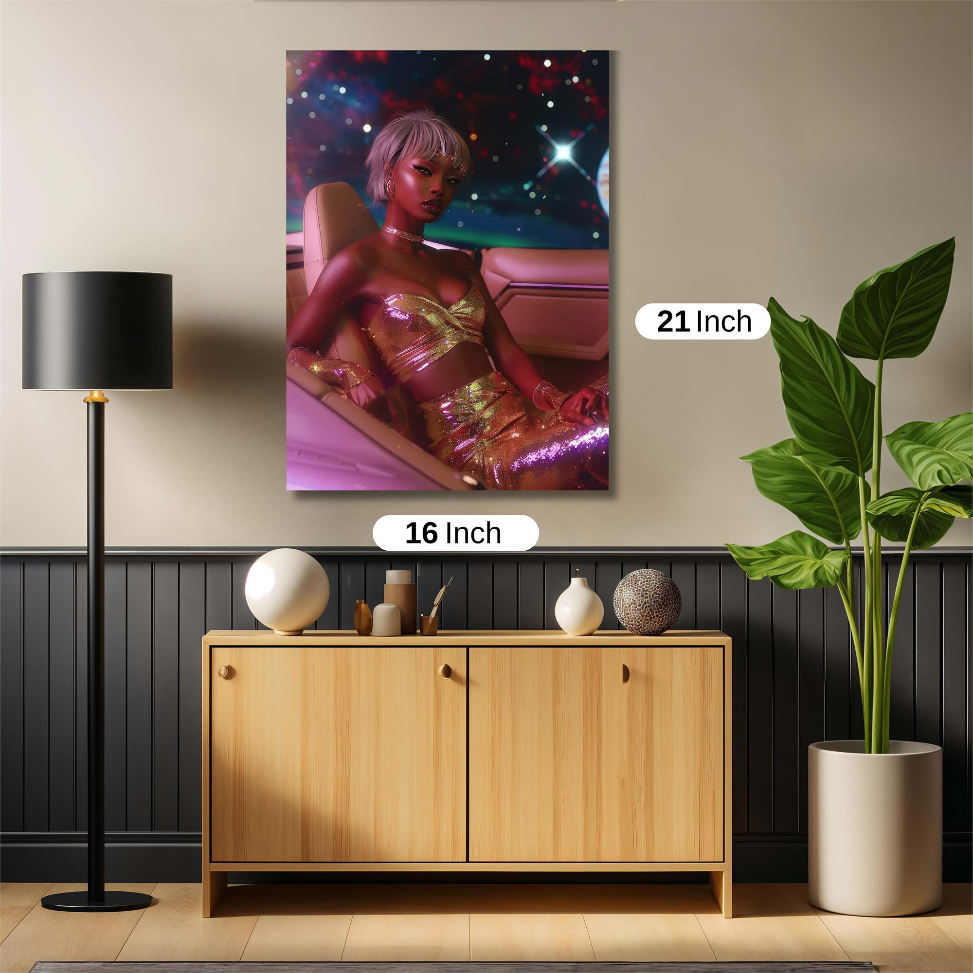 Cosmic Allure Safe Wall Magnetic / M