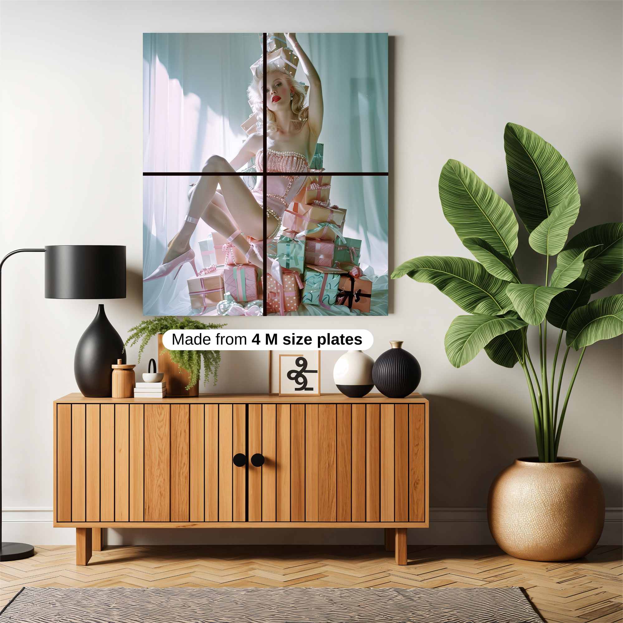 Gift Glamour Safe Wall Magnetic / M