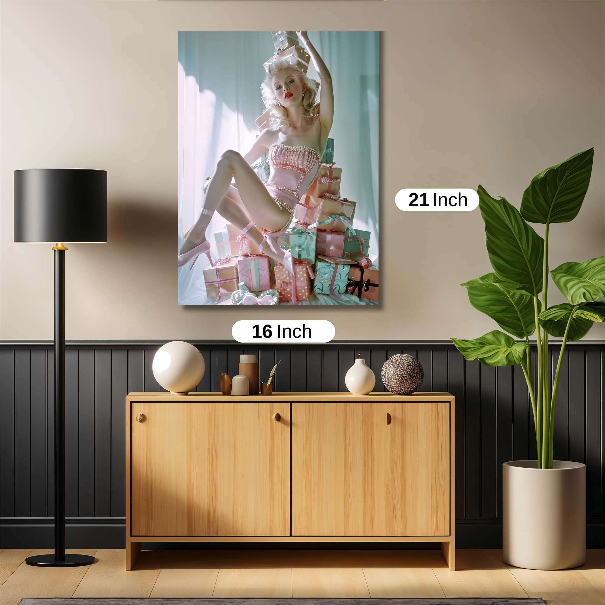 Gift Glamour Safe Wall Magnetic / M
