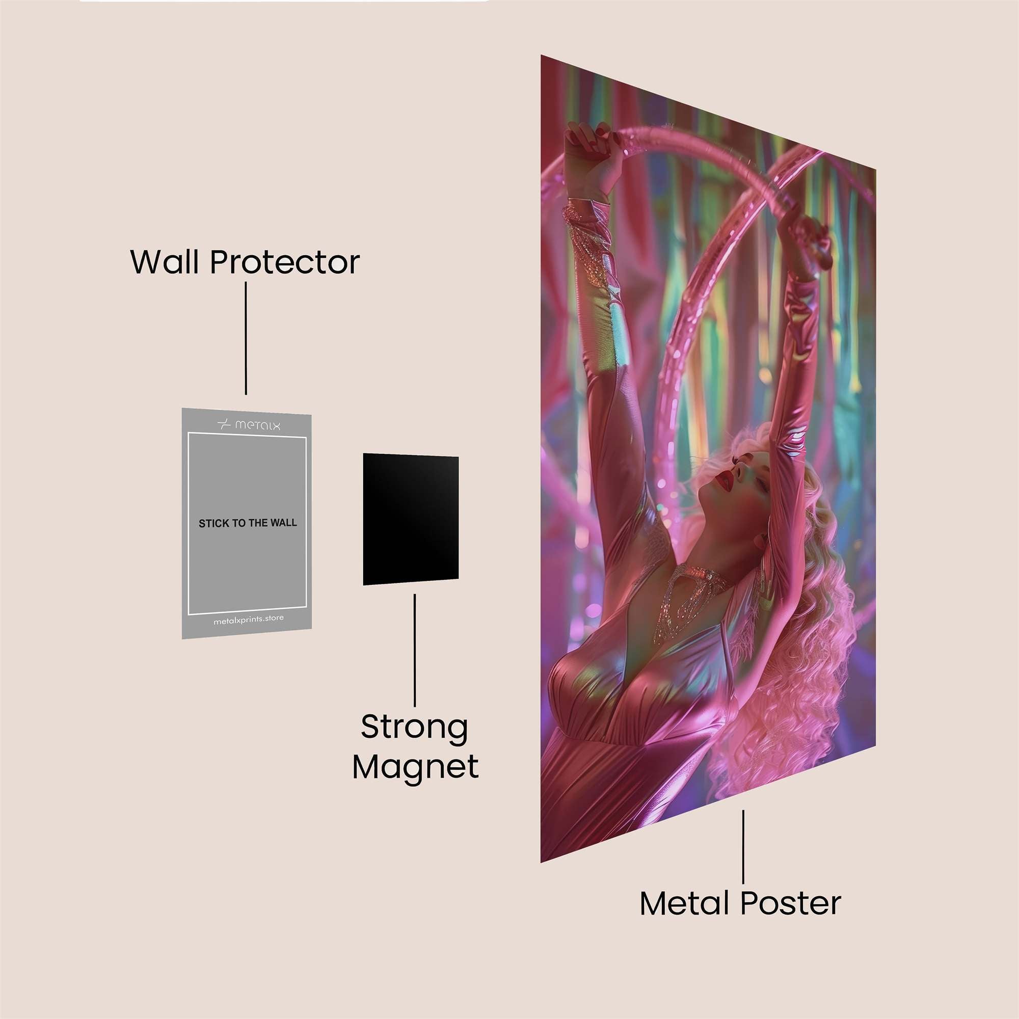 Aerial Enchantment Safe Wall Magnetic / M