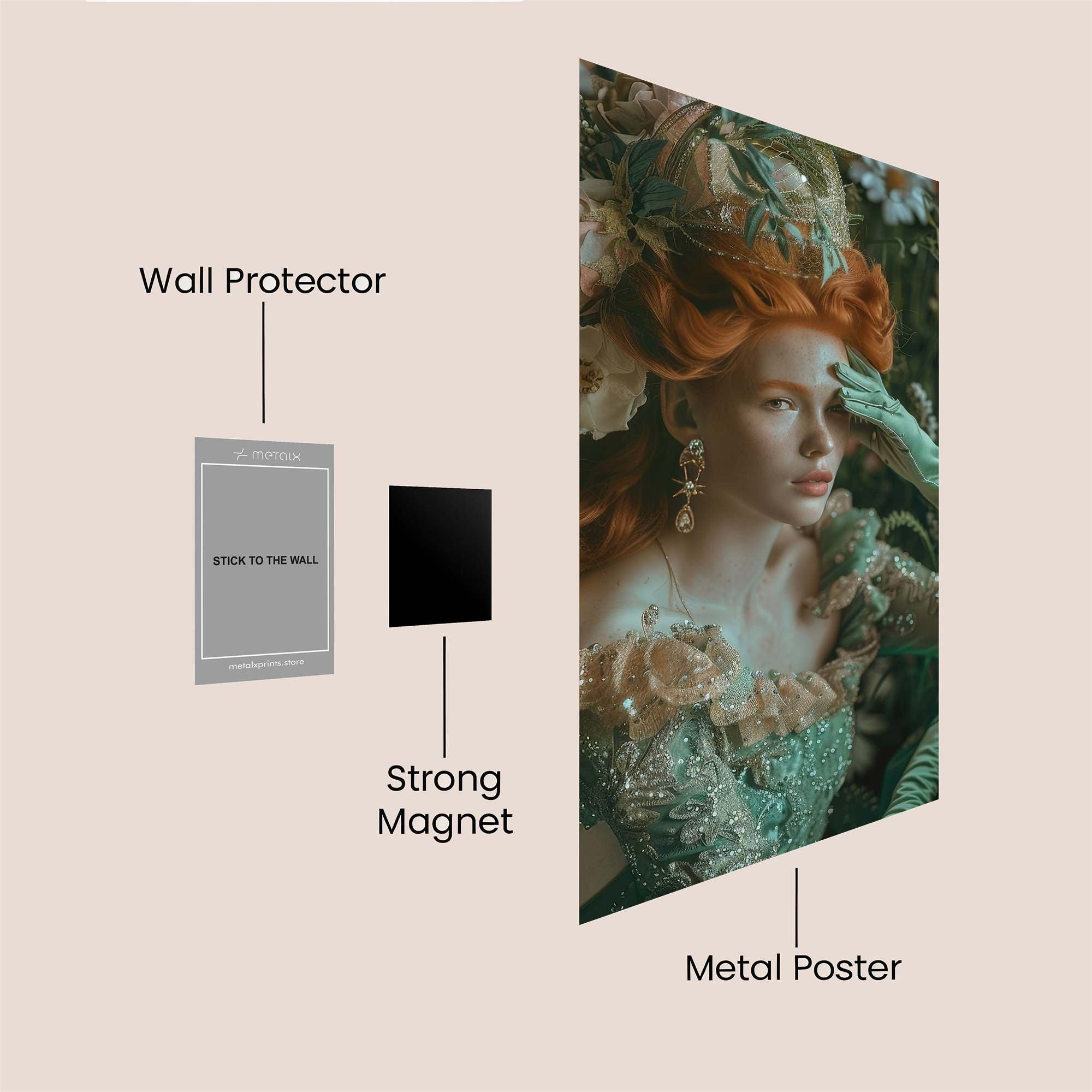 Fairy Enchantment Safe Wall Magnetic / M