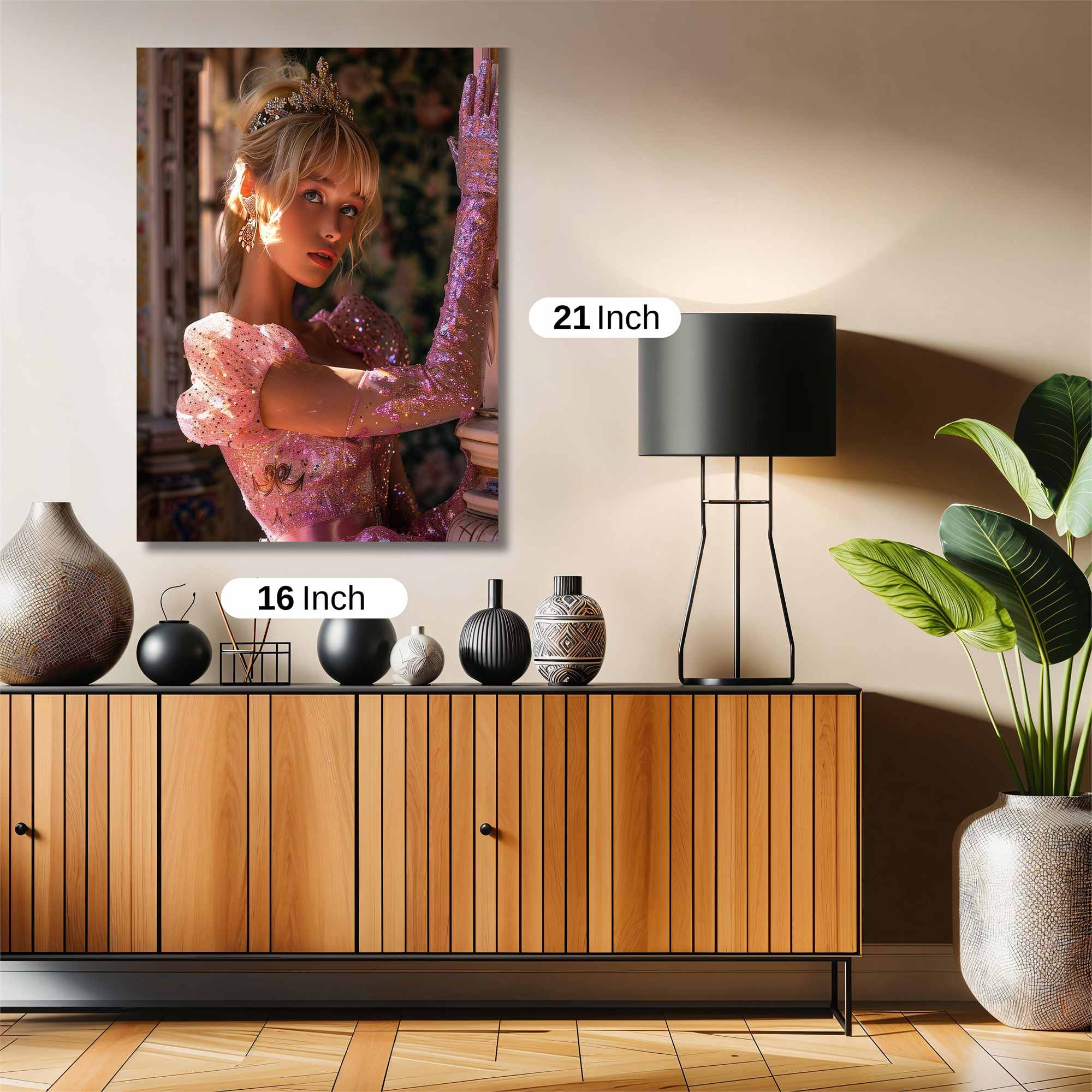 Princess Radiant Safe Wall Magnetic / M