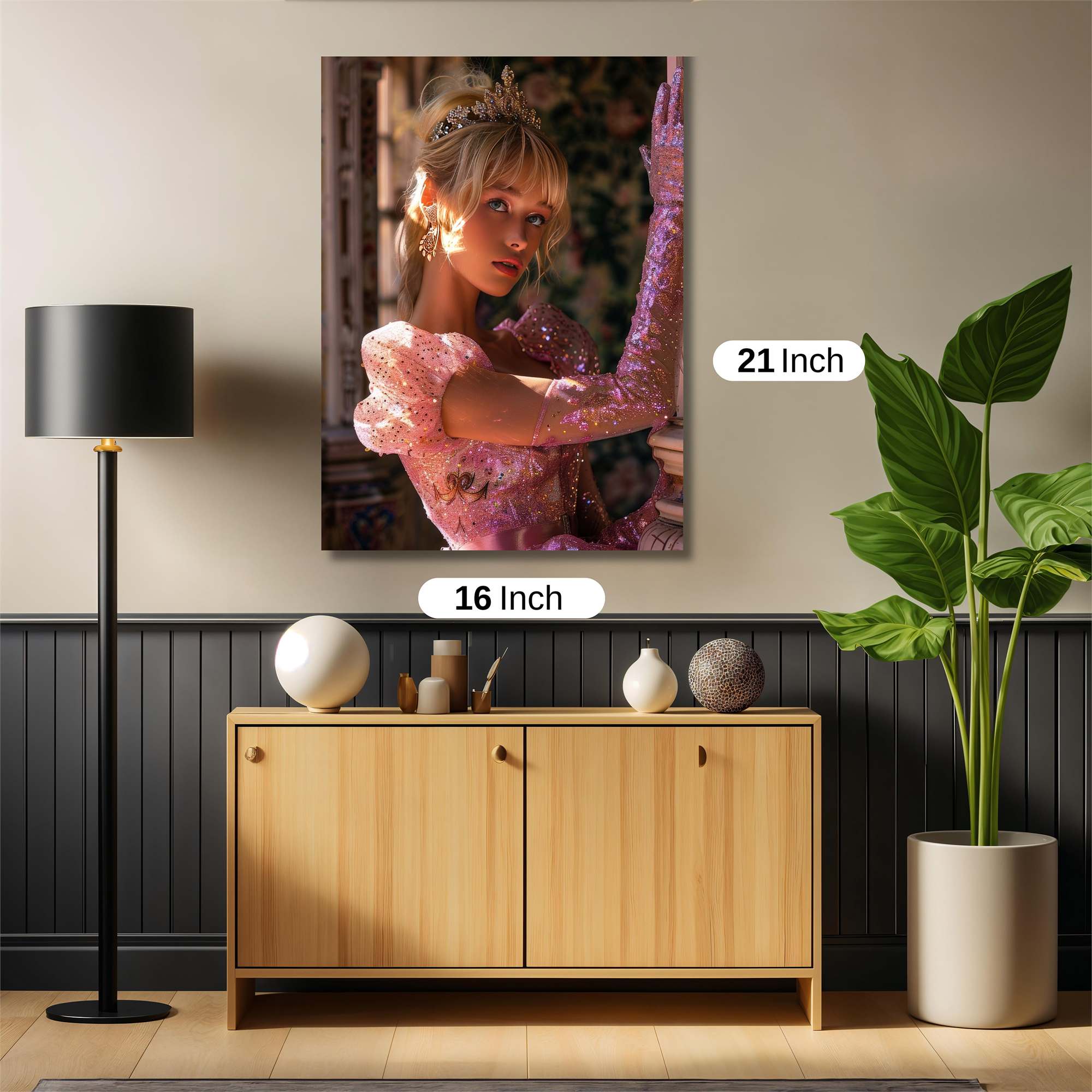 Princess Radiant Safe Wall Magnetic / M