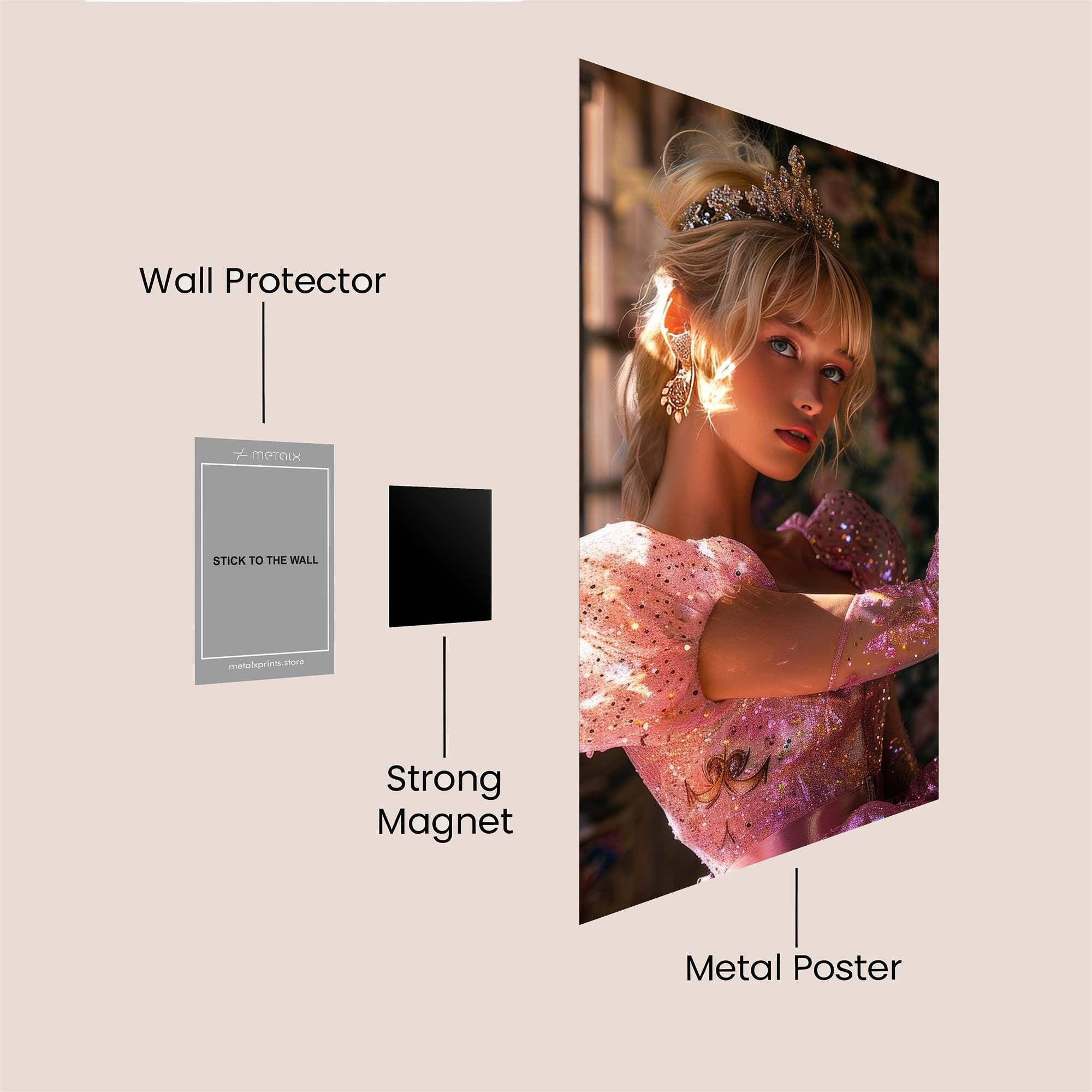 Princess Radiant Safe Wall Magnetic / M