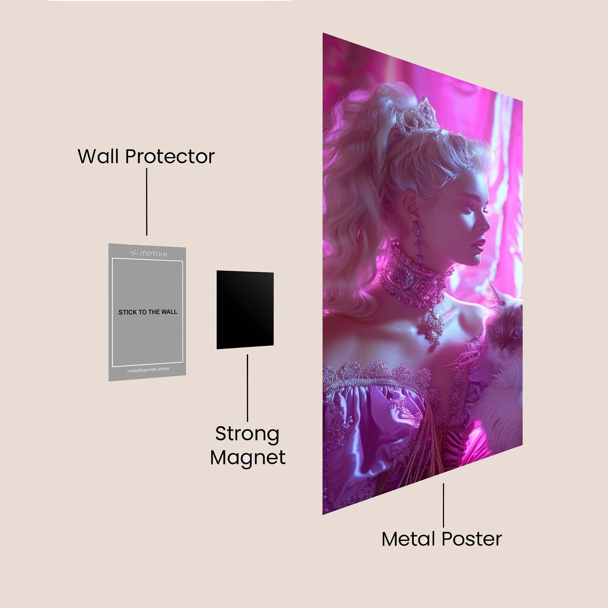 Regal Enigma Safe Wall Magnetic / M