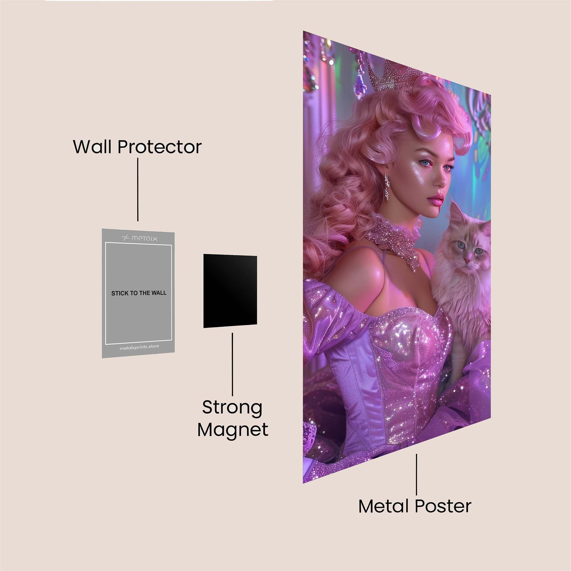 Duchess Dream Safe Wall Magnetic / M