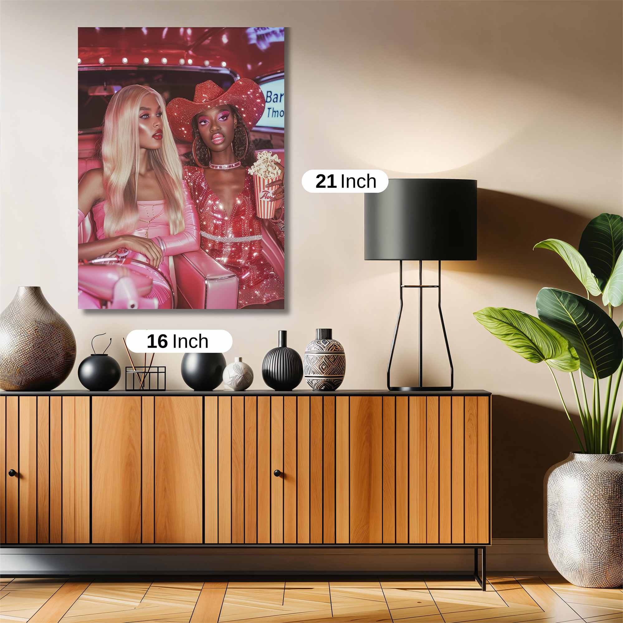 Barbie Glamour Safe Wall Magnetic / M