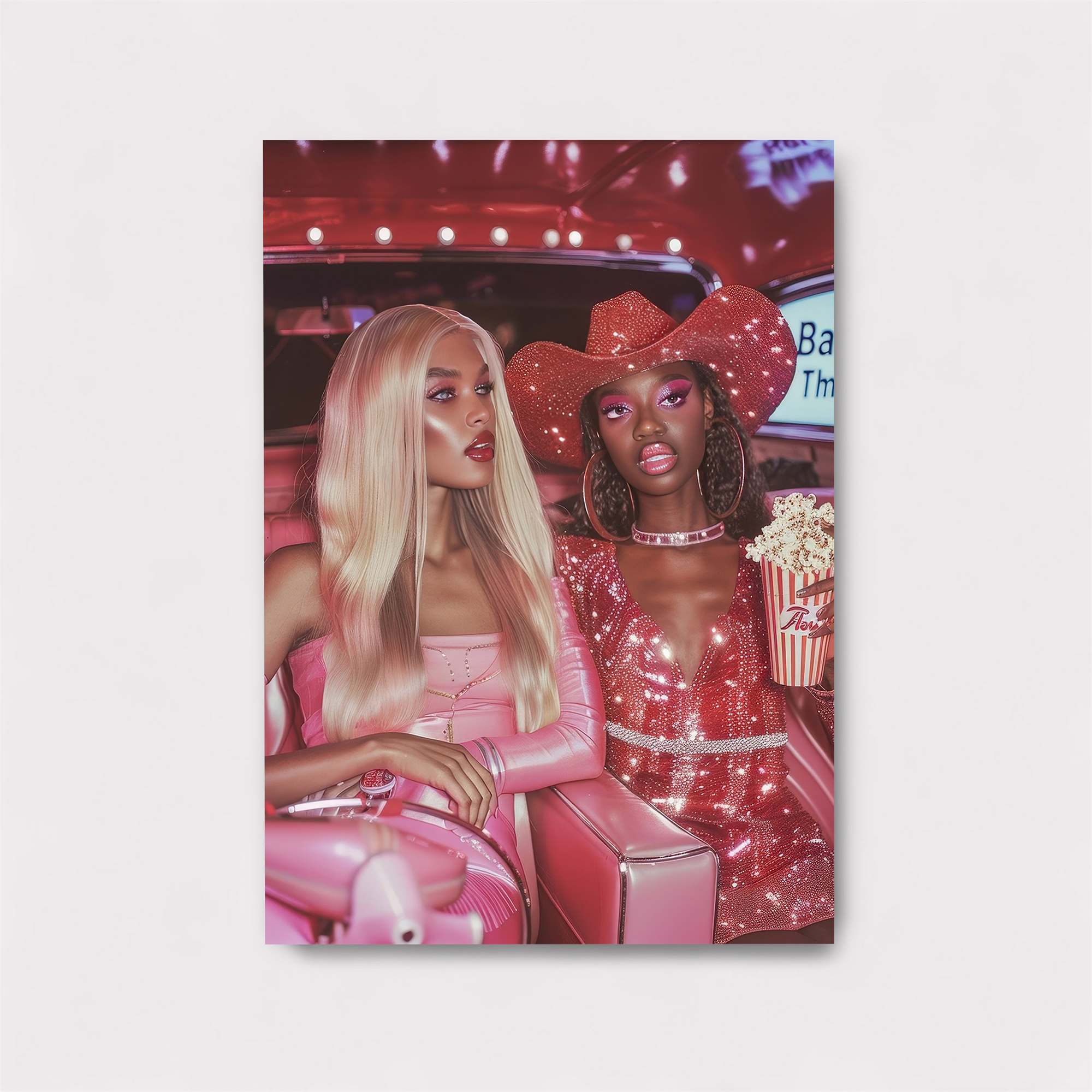 Barbie Glamour Safe Wall Magnetic / M