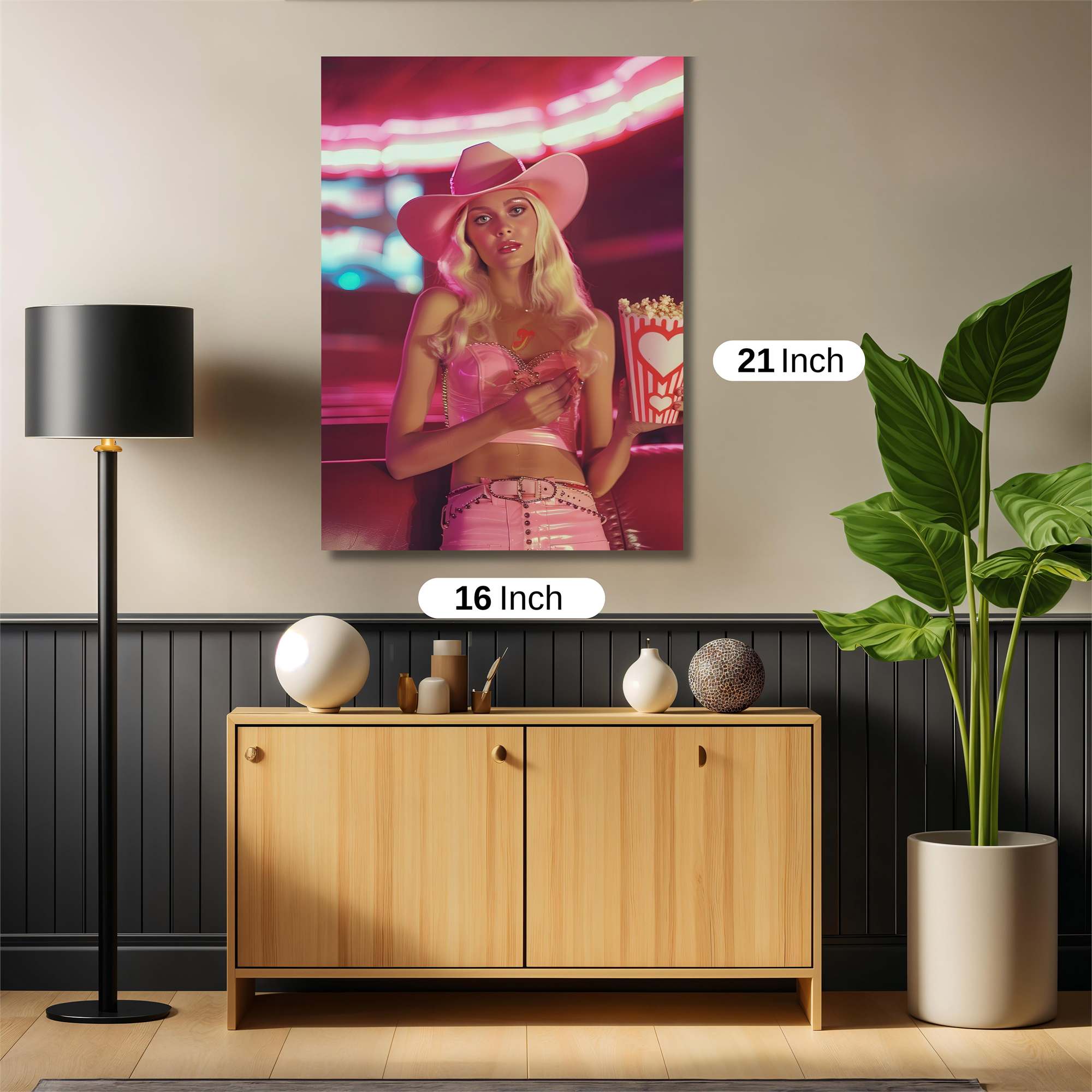 Cowgirl Dream Safe Wall Magnetic / M