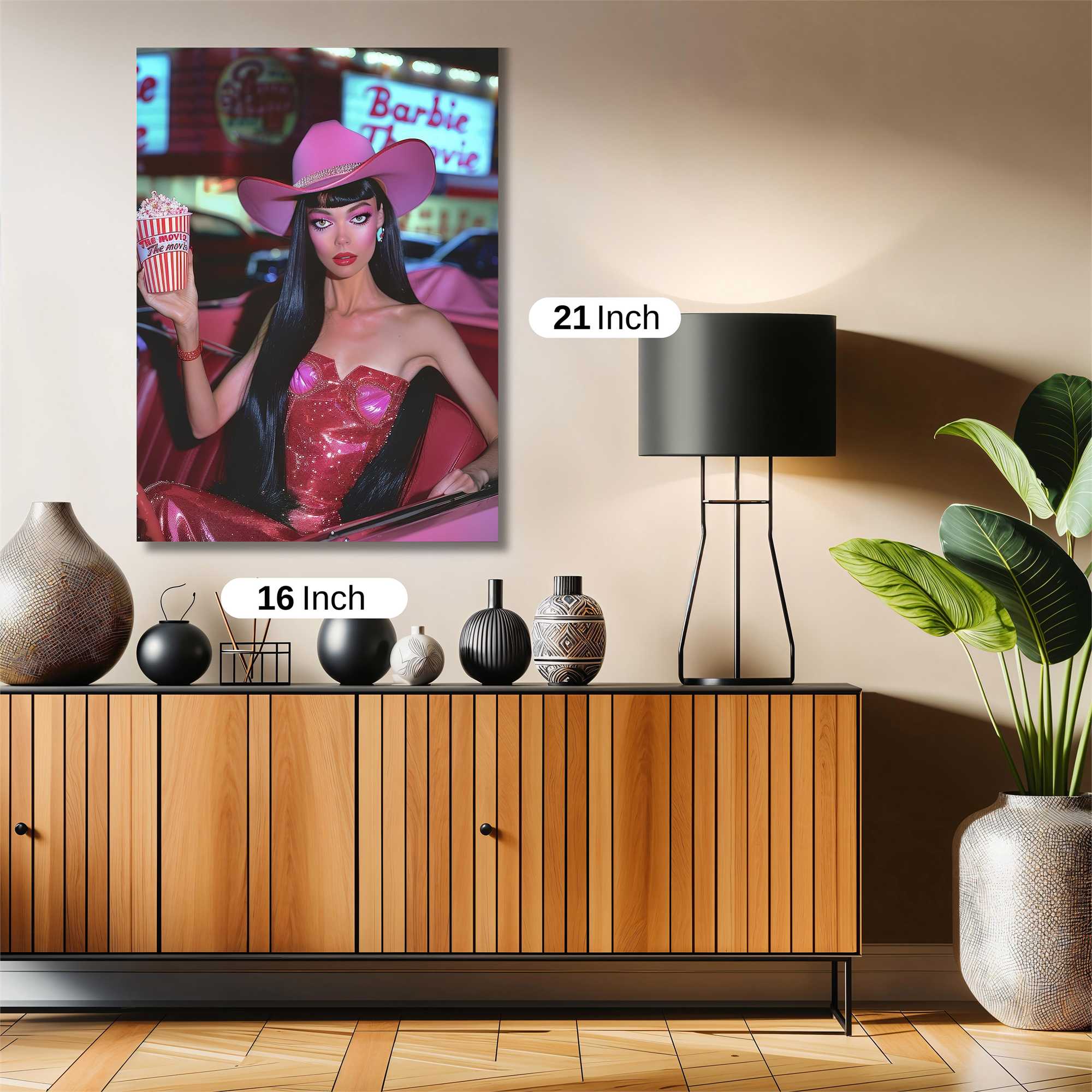 Cowgirl Charm Safe Wall Magnetic / M