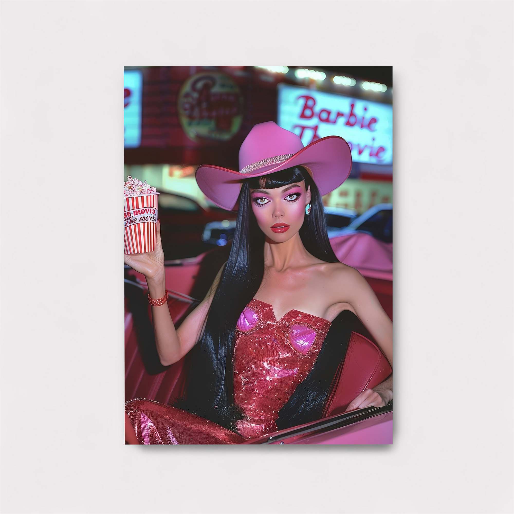 Cowgirl Charm Safe Wall Magnetic / M