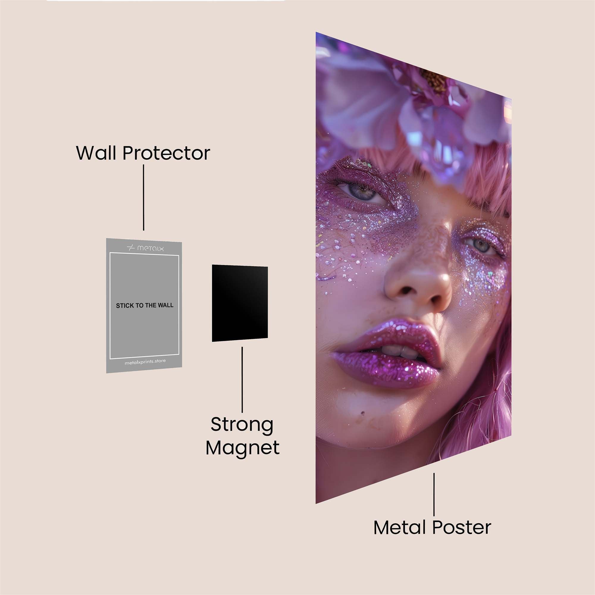 Fairy Enchantment Safe Wall Magnetic / M