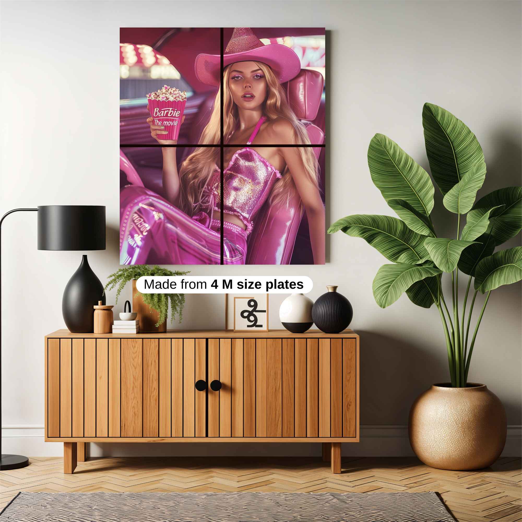 Barbie Glamour Safe Wall Magnetic / M