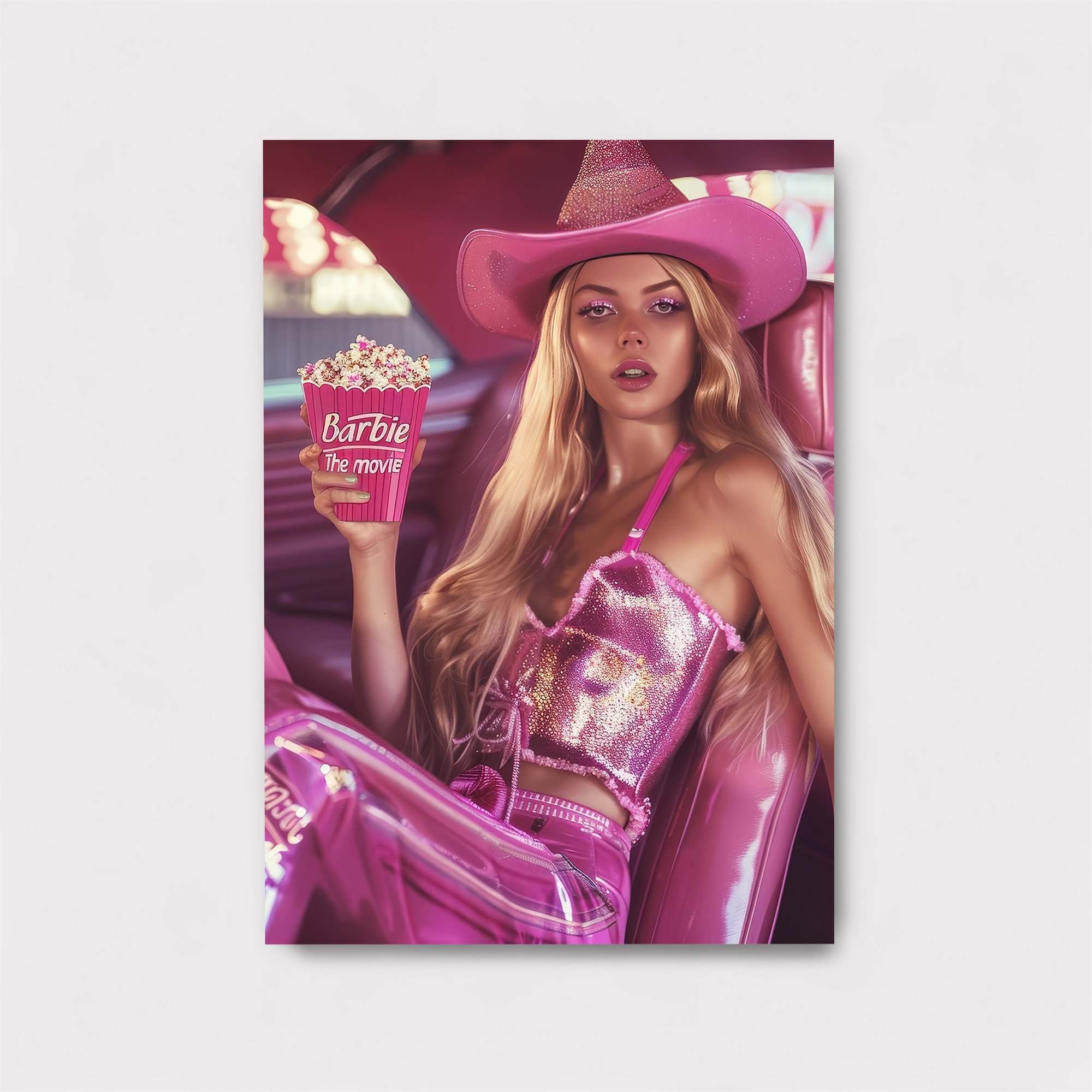 Barbie Glamour Safe Wall Magnetic / M