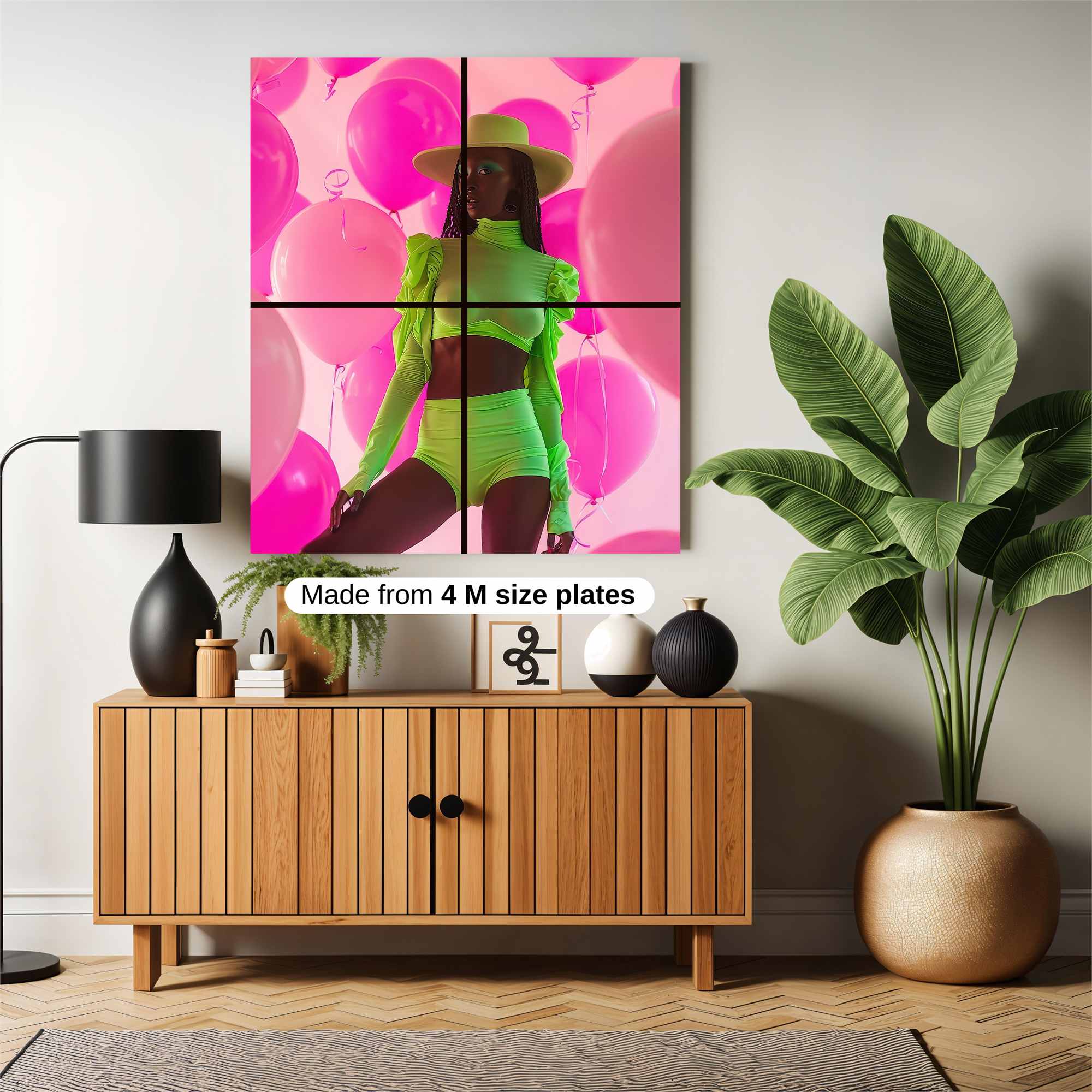 Balloon Bliss Safe Wall Magnetic / M