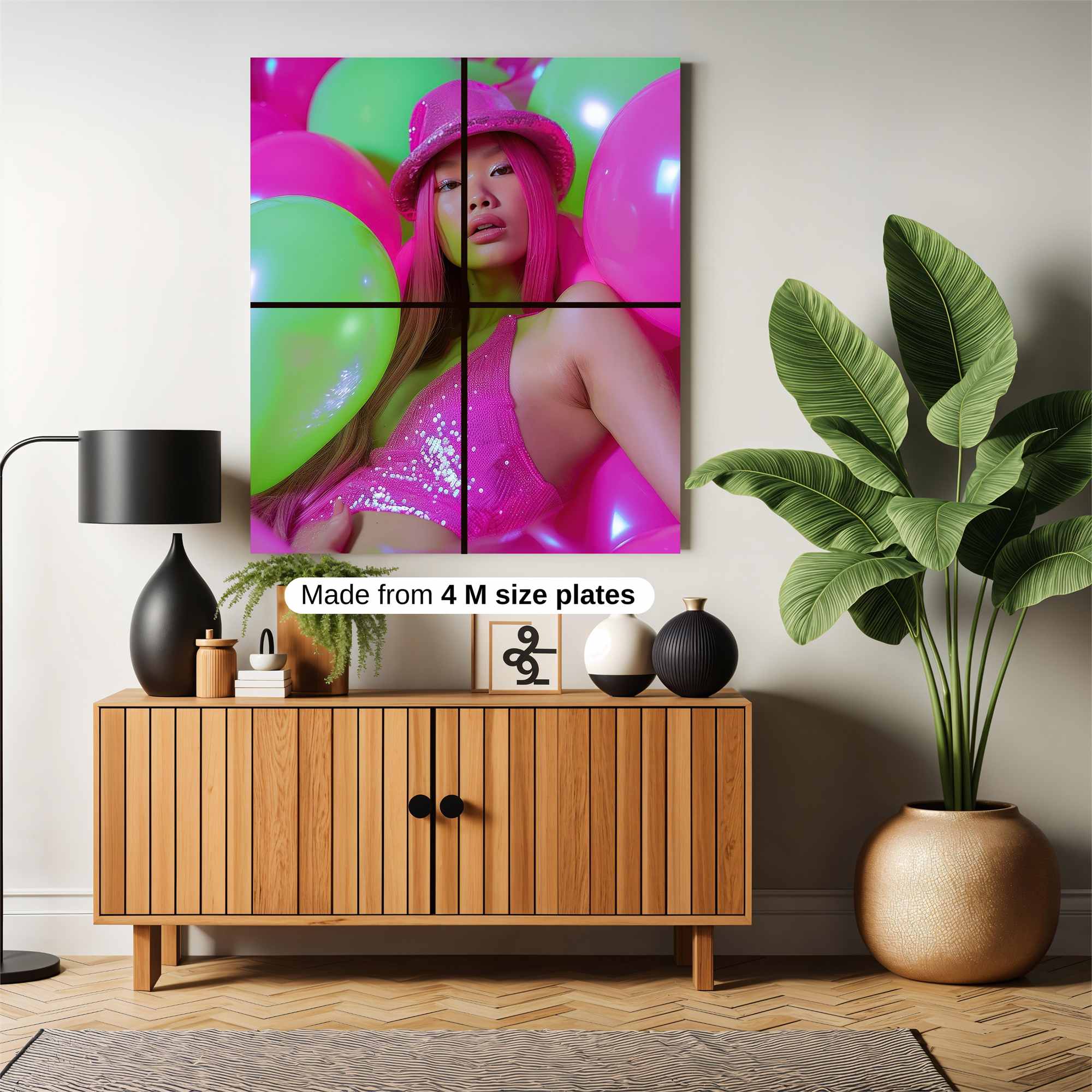 Neon Bliss Safe Wall Magnetic / M
