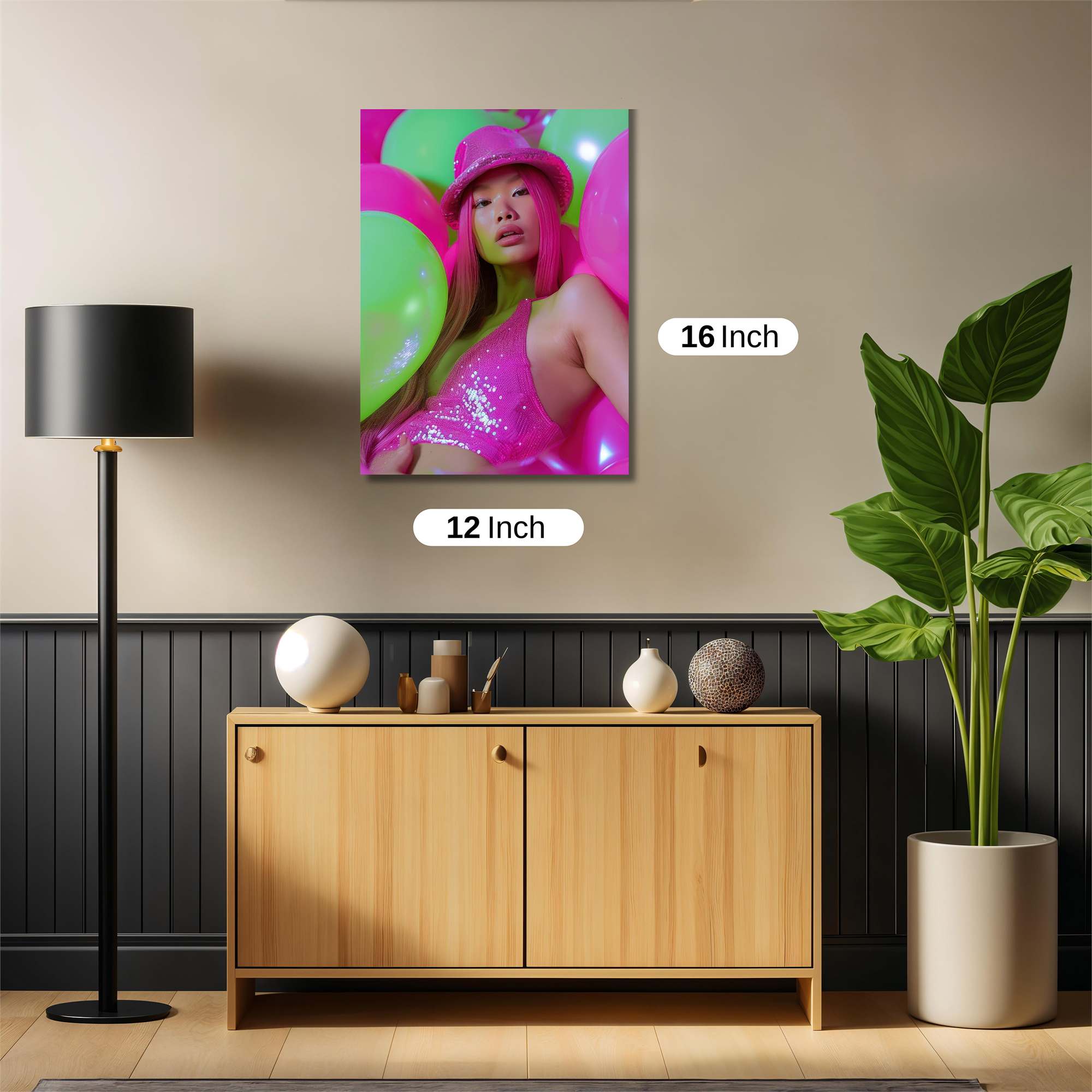 Neon Bliss Safe Wall Magnetic / M