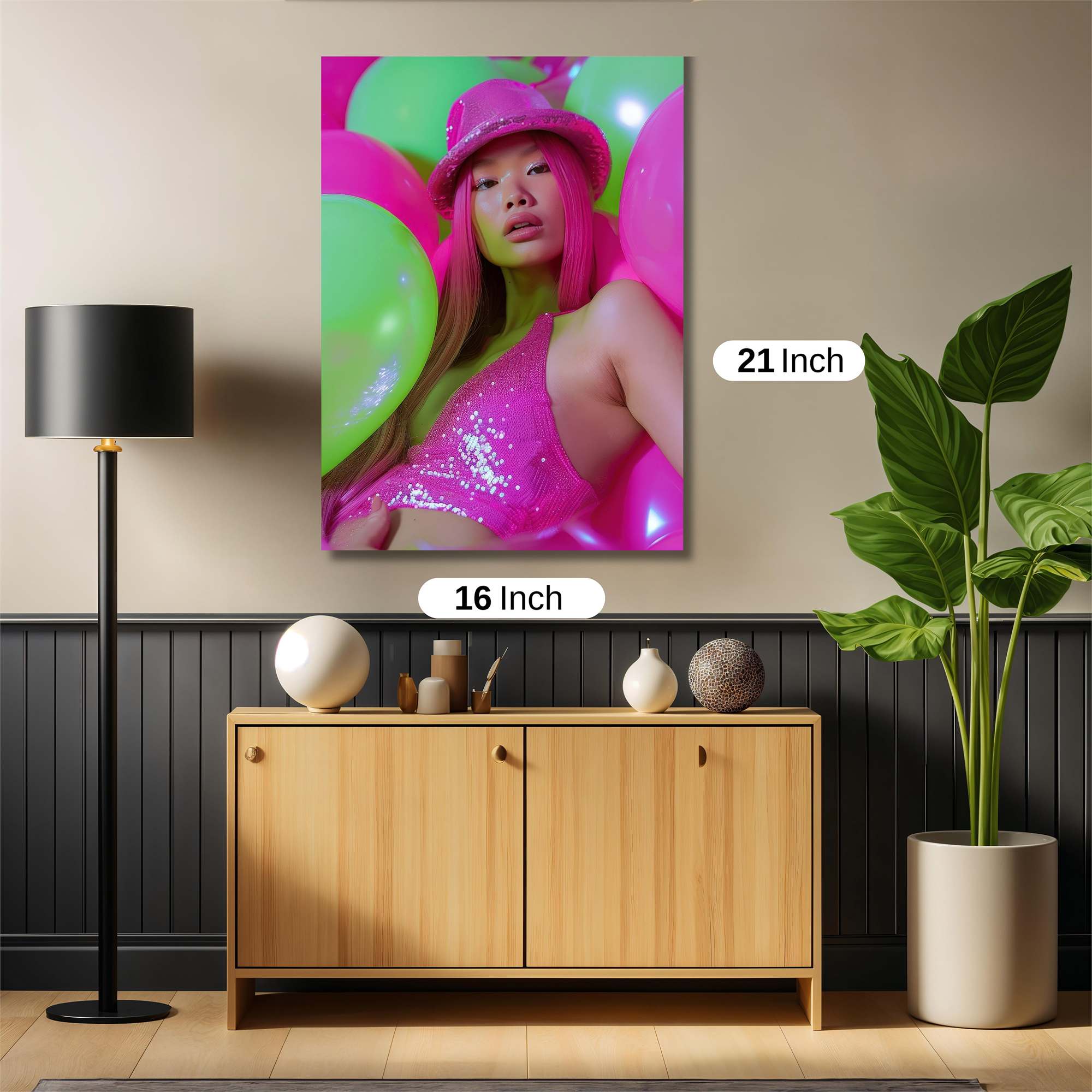 Neon Bliss Safe Wall Magnetic / M