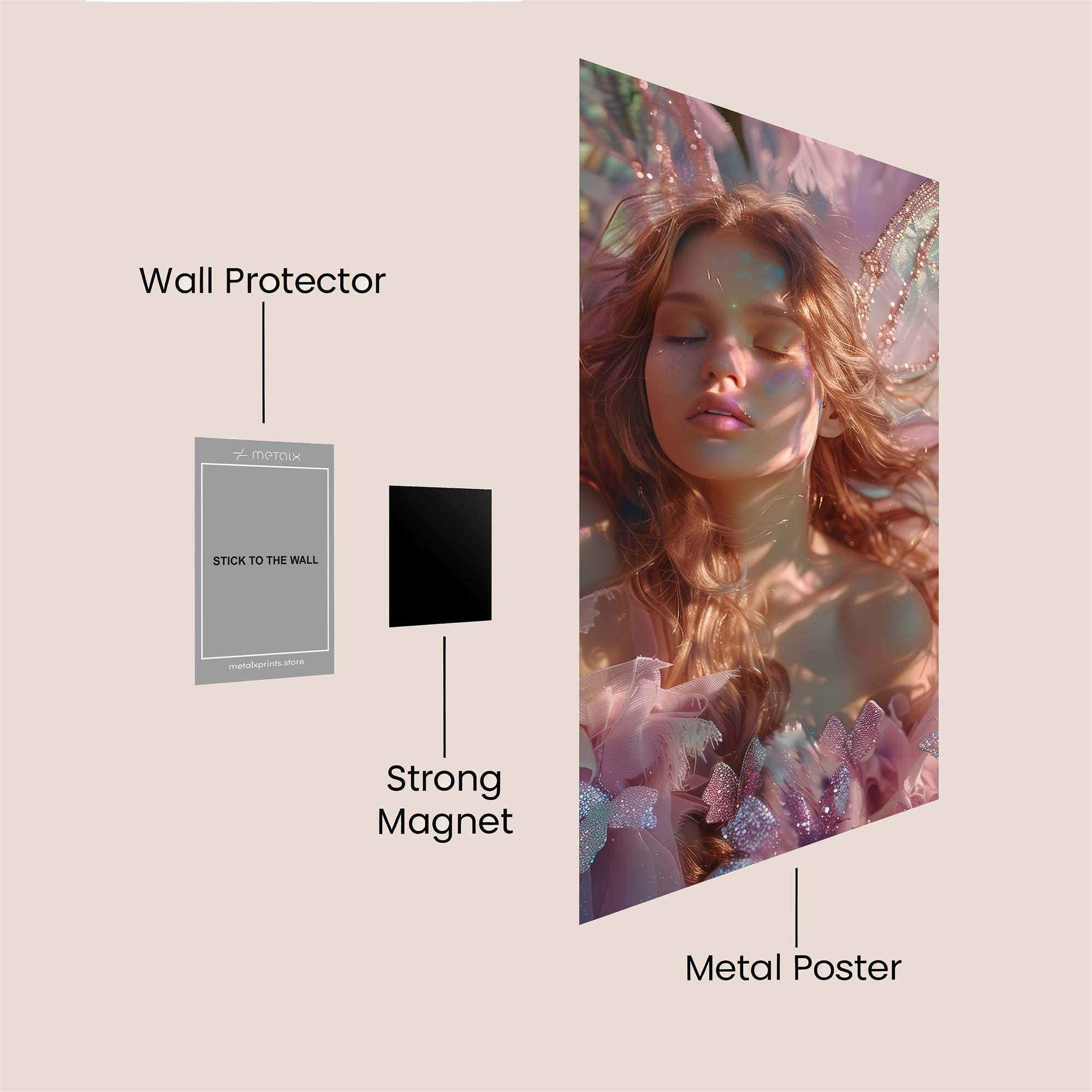 Fairy Dream Safe Wall Magnetic / M