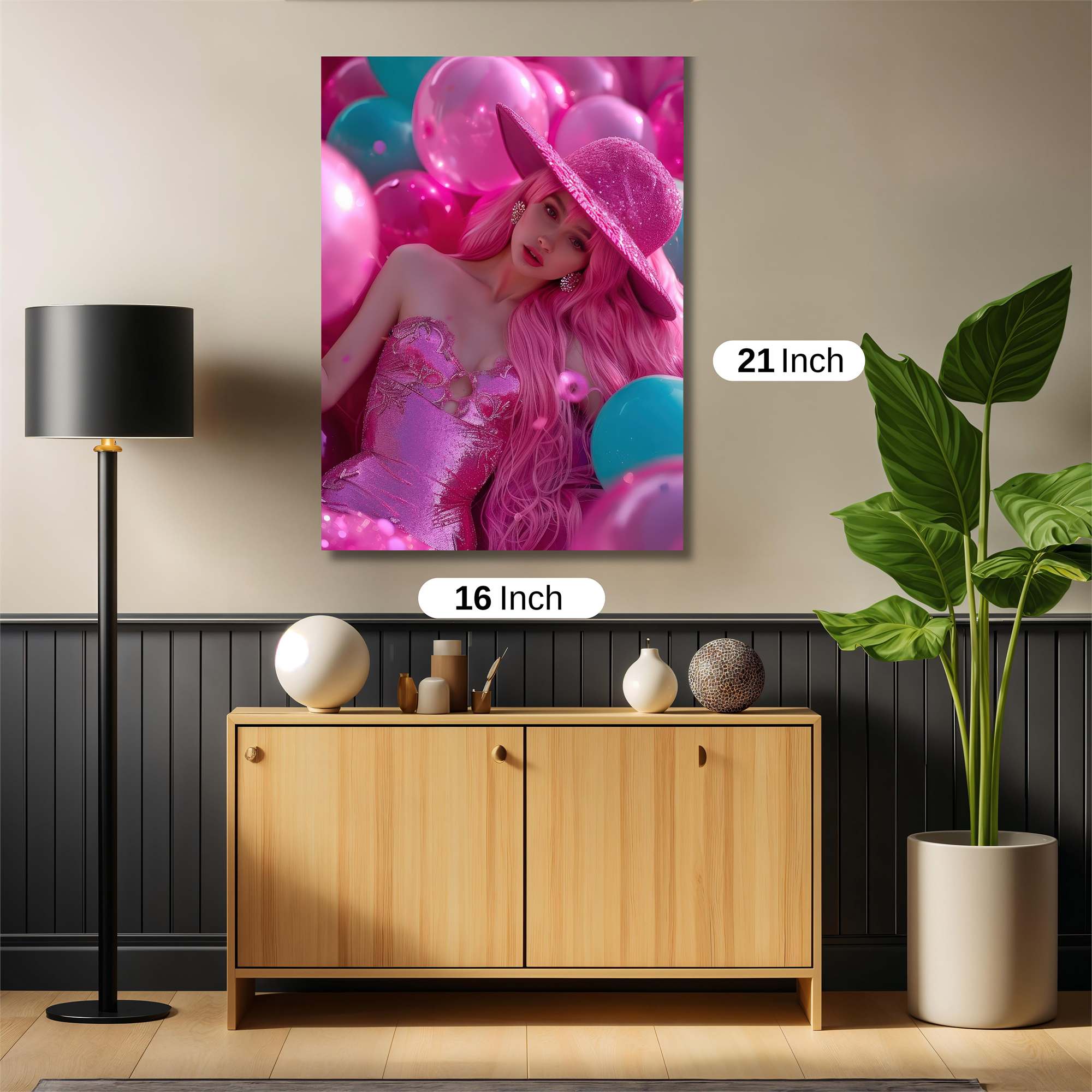 Balloon Bliss Safe Wall Magnetic / M